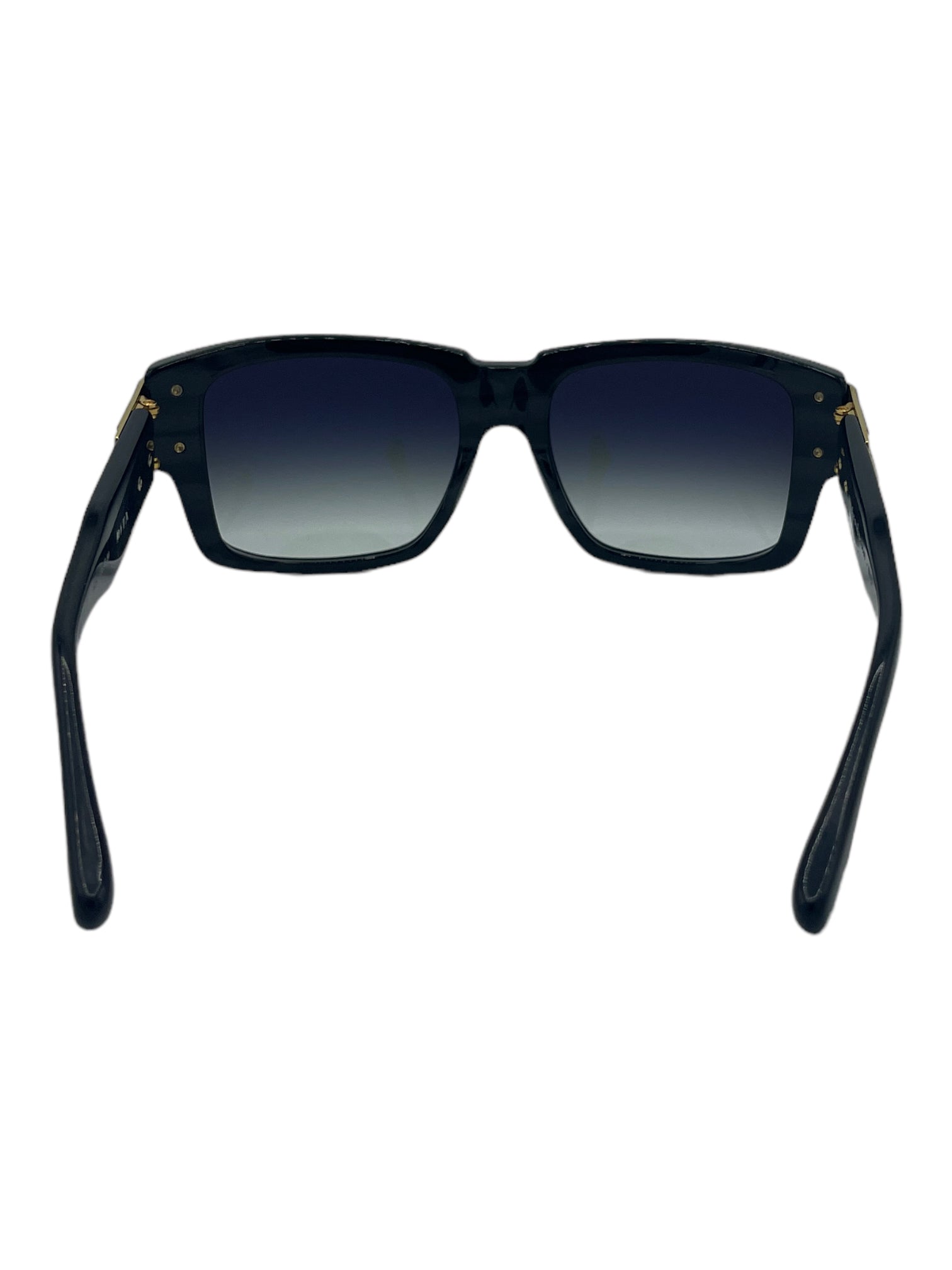 Dita Black And Gold 'Grandmaster-Two' Sunglasses – Genuine Design