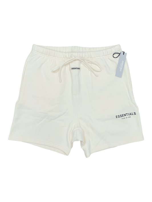Essentials Fear of God Buttercream Shorts SS19 — Genuine Design Luxury Consignment Calgary, Alberta, Canada New and Pre-Owned Clothing, Shoes, Accessories.