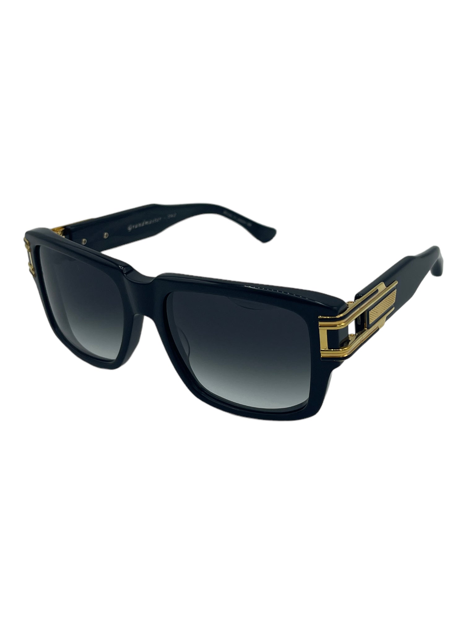 Dita Black And Gold 'Grandmaster-Two' Sunglasses – Genuine Design