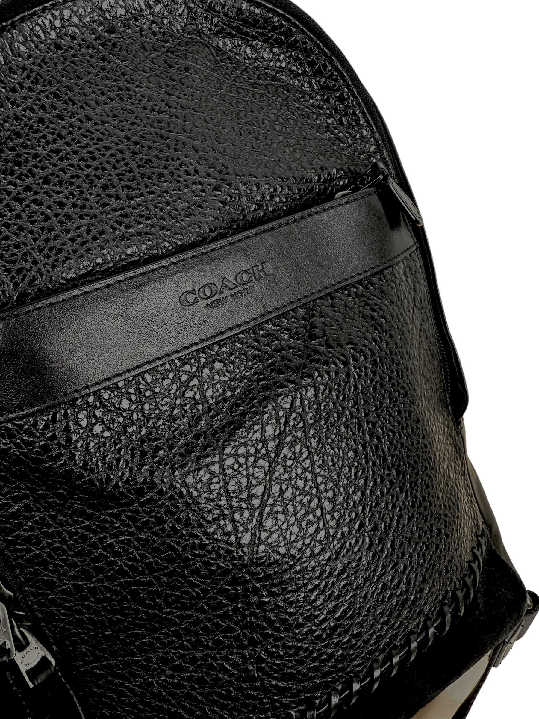 Coach Black Leather & Suede Crossbody Bag — Genuine Design Luxury Consignment for Men. New & Pre-Owned Clothing, Shoes, & Accessories. Calgary, Canada