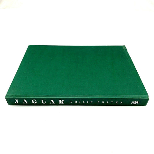 Jaguar Vintage Automobile Collection Coffee Table Green Hardcover Catalog Book - Genuine Design Luxury Consignment