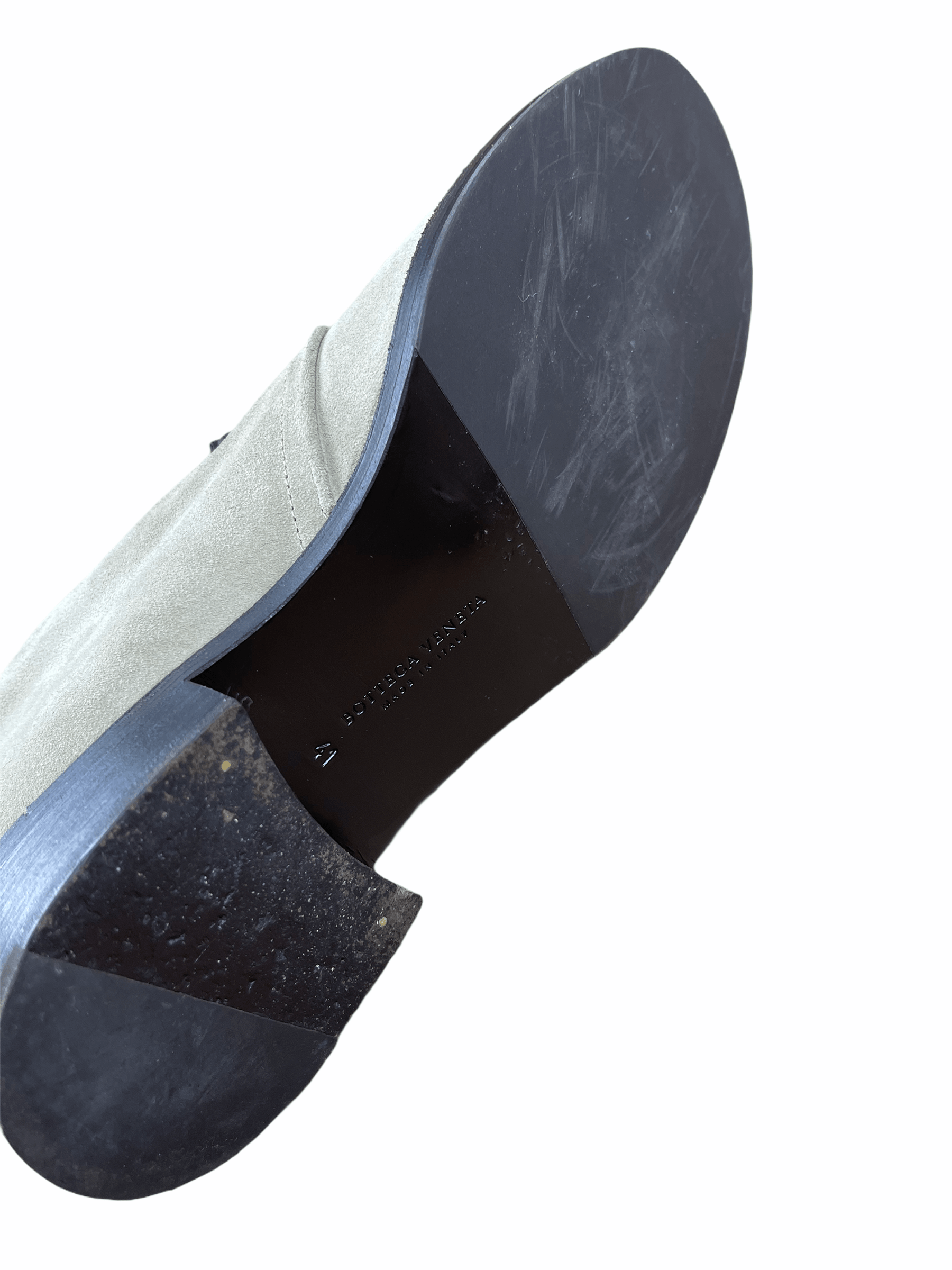 Bottega Veneta Light Tan Suede Leather Chukka Desert Boot 8US—Genuine Design luxury consignment 