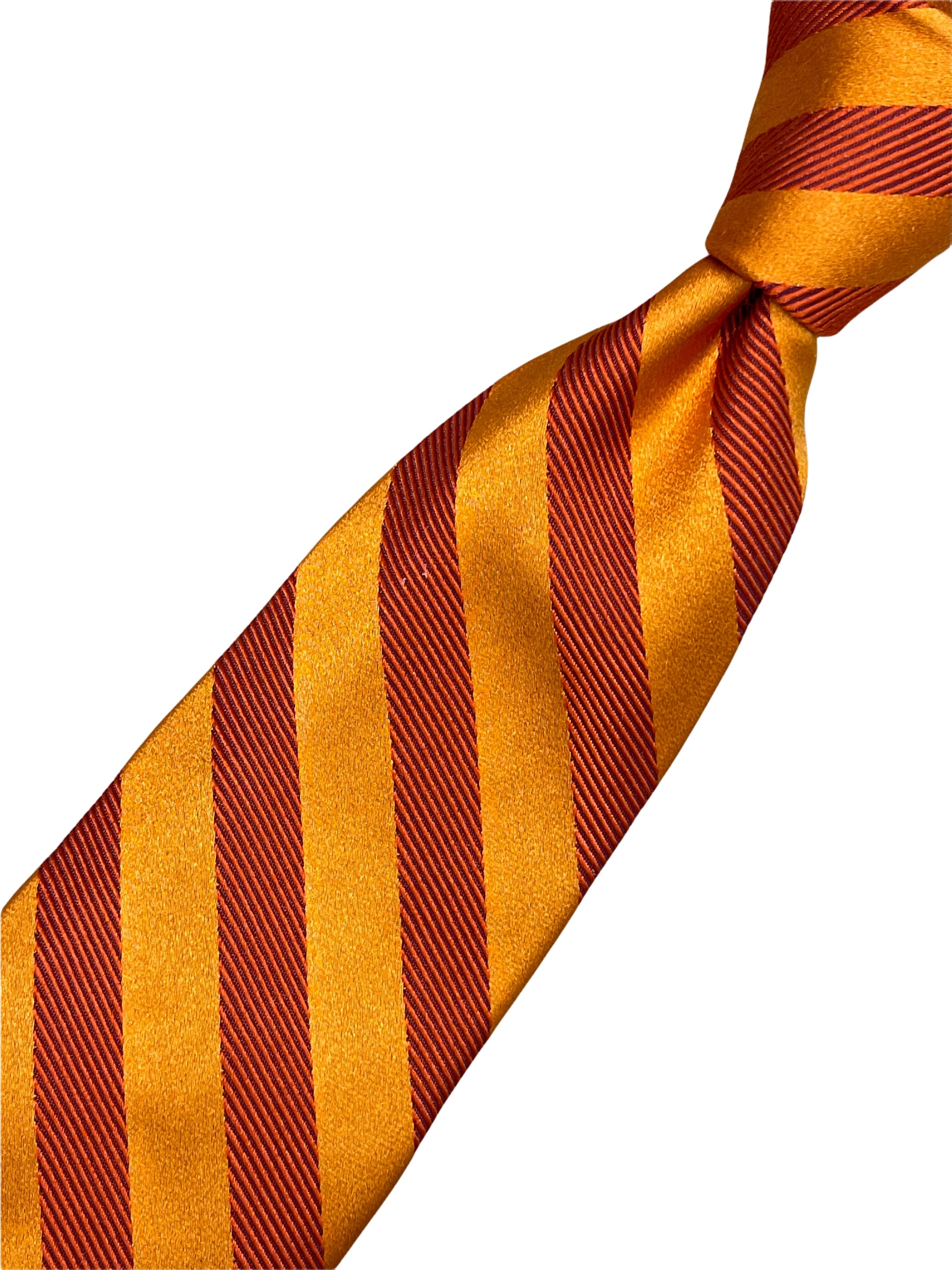ted baker orange striped tie