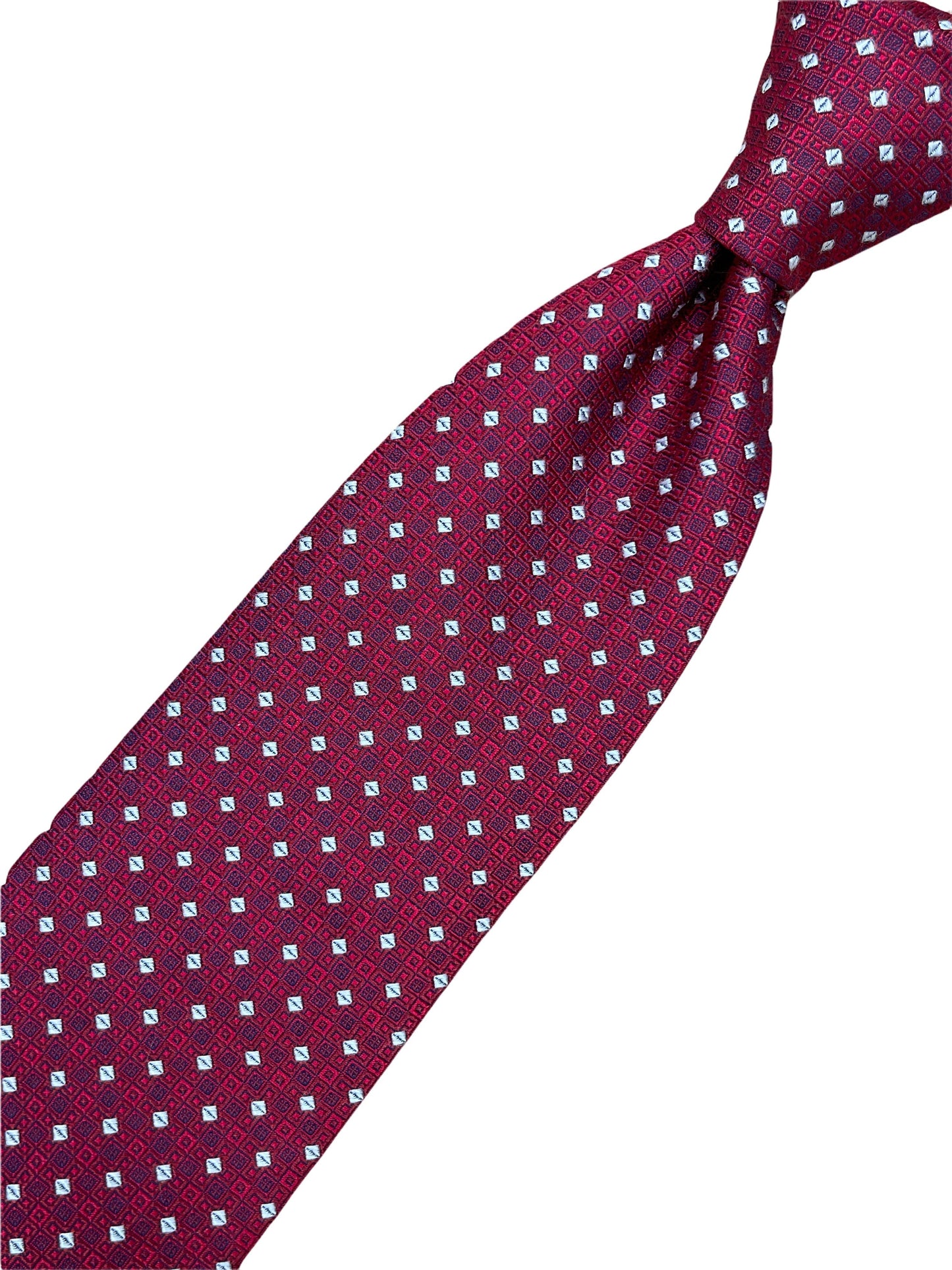brooks brothers red silk dotted tie
