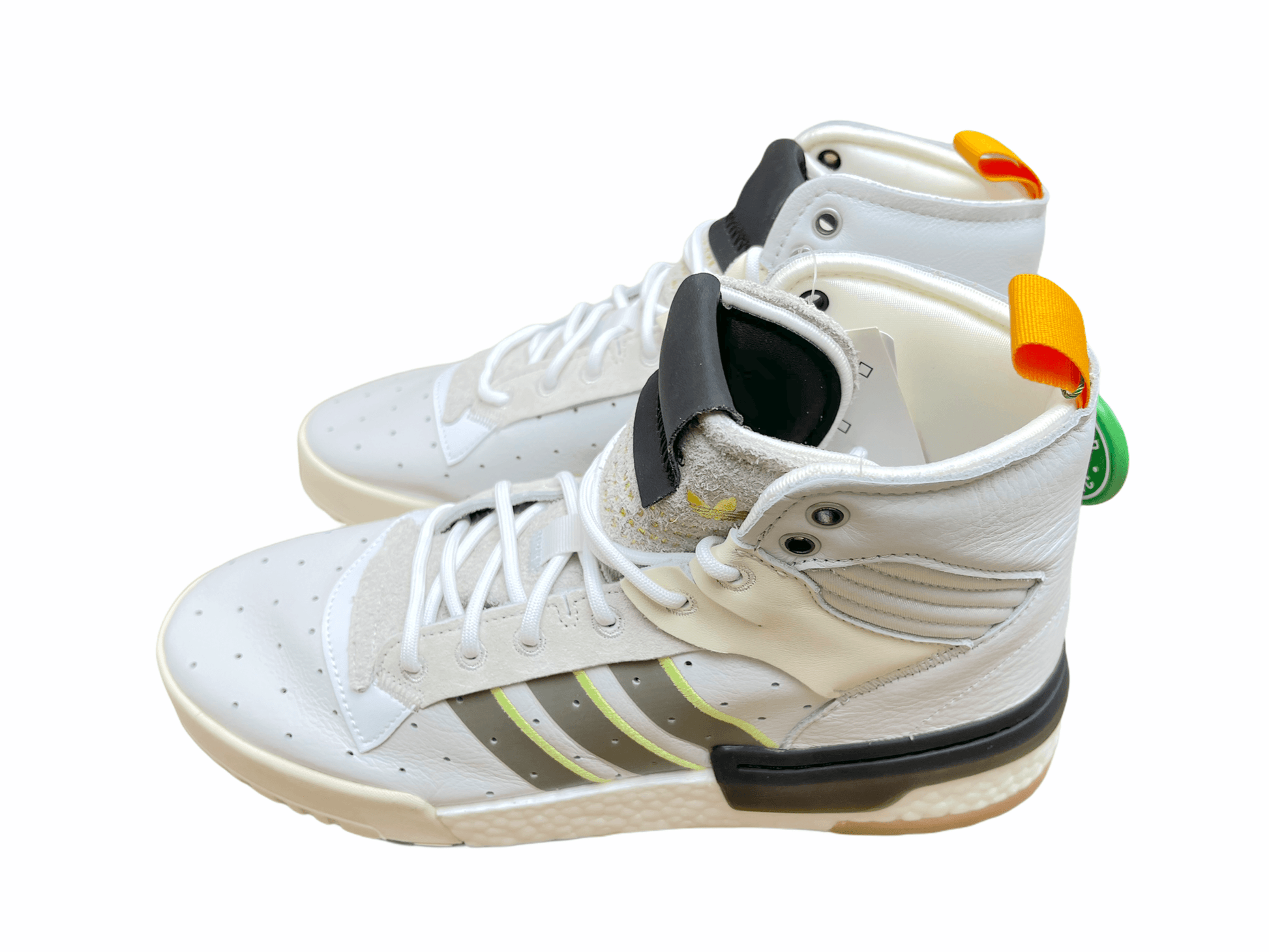 Adidas high 2025 tops leather