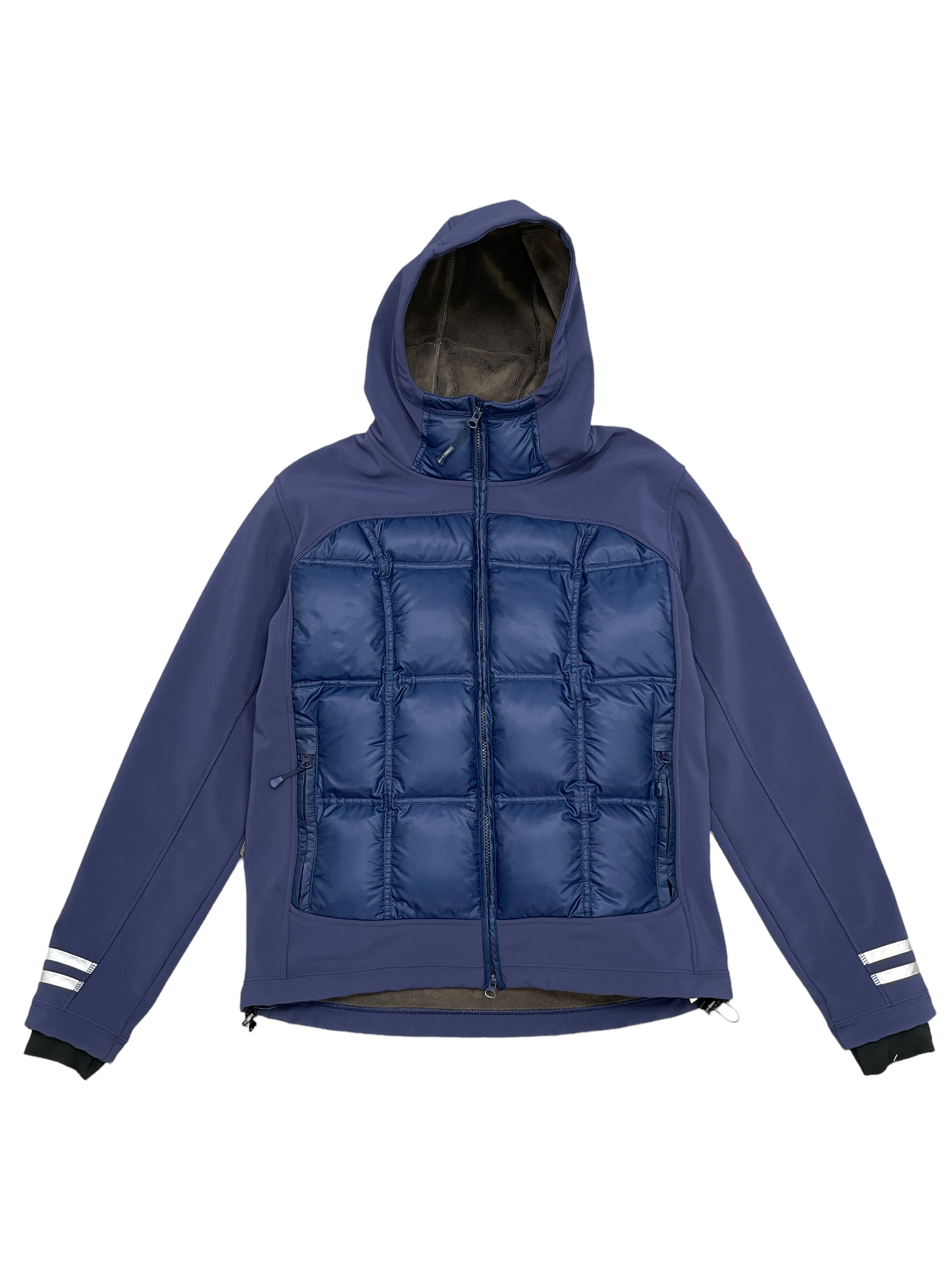 Canada Goose Blue Partial Down Filled Hybrid Jacket Extra Large