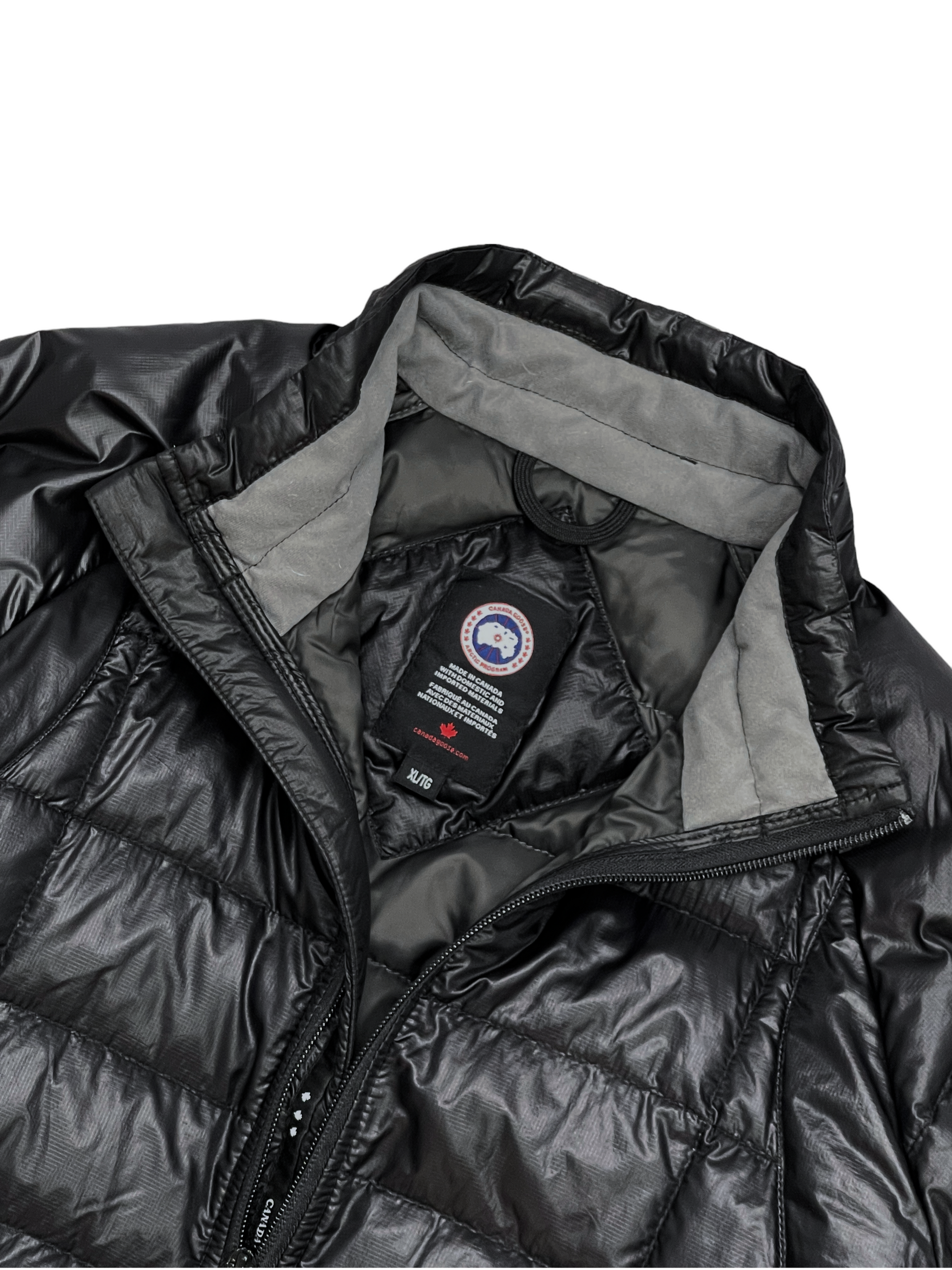 Canada Goose Black Hybridge Lite Down Filled Jacket Extra Large - Genuine Design Luxury Consignment for Men. New & Pre-Owned Clothing, Shoes, & Accessories. Calgary, Canada