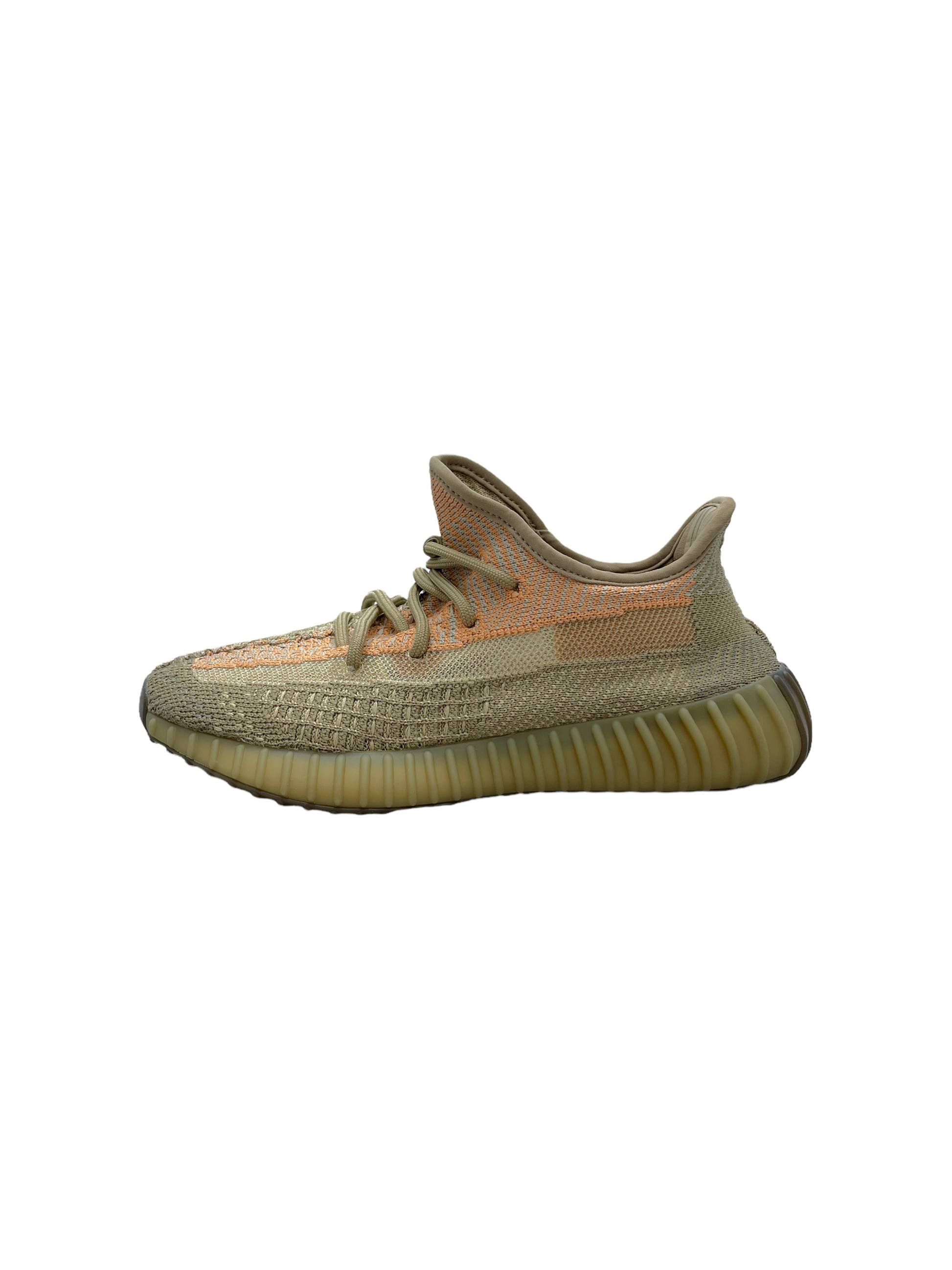 Adidas Yeezy 350 v2 Sand Taupe Sneakers - Genuine Design Luxury Consignment for Men. New & Pre-Owned Clothing, Shoes, & Accessories. Calgary, Canada
