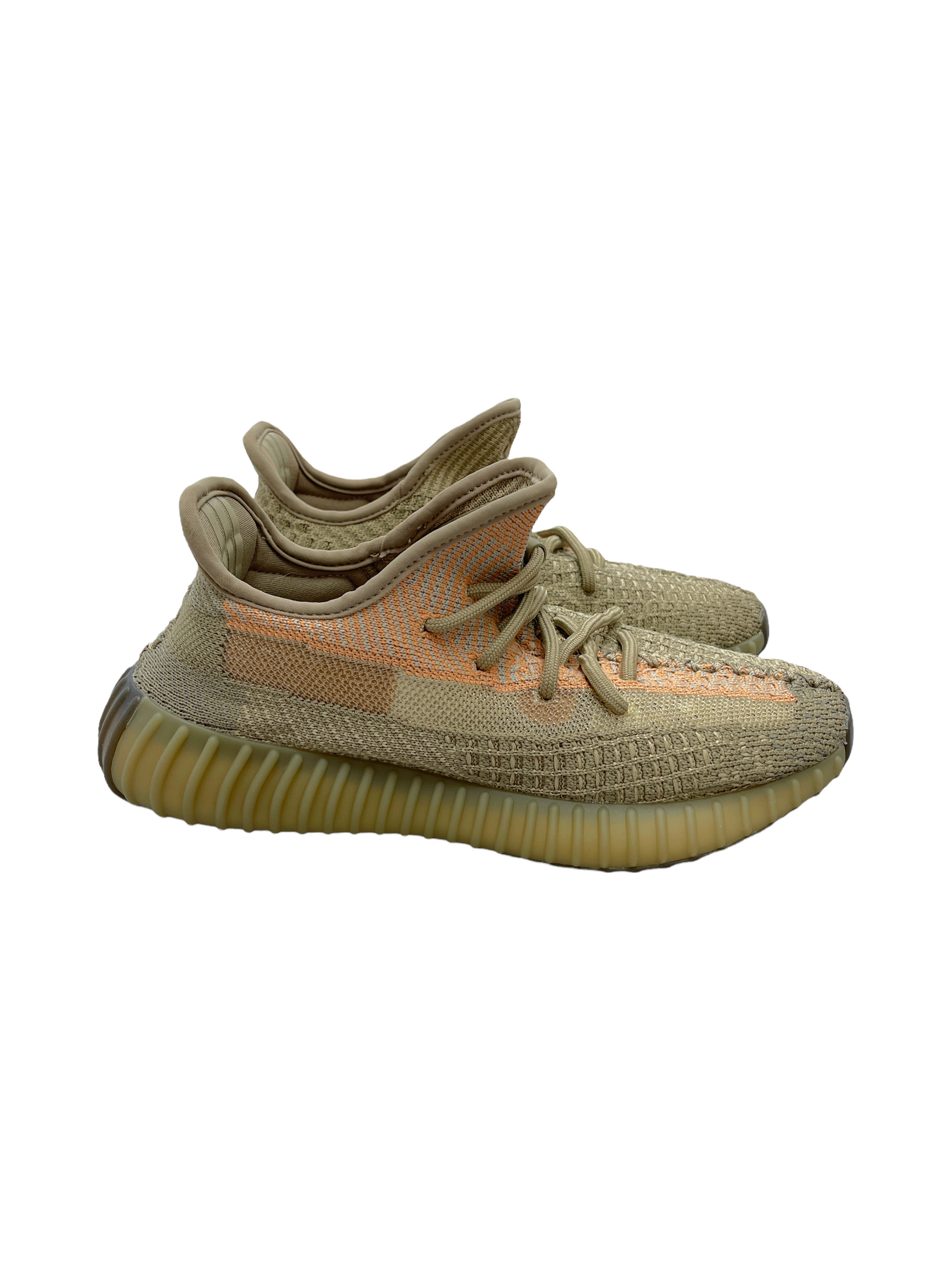 Adidas Yeezy 350 v2 Sand Taupe Sneakers - Genuine Design Luxury Consignment for Men. New & Pre-Owned Clothing, Shoes, & Accessories. Calgary, Canada