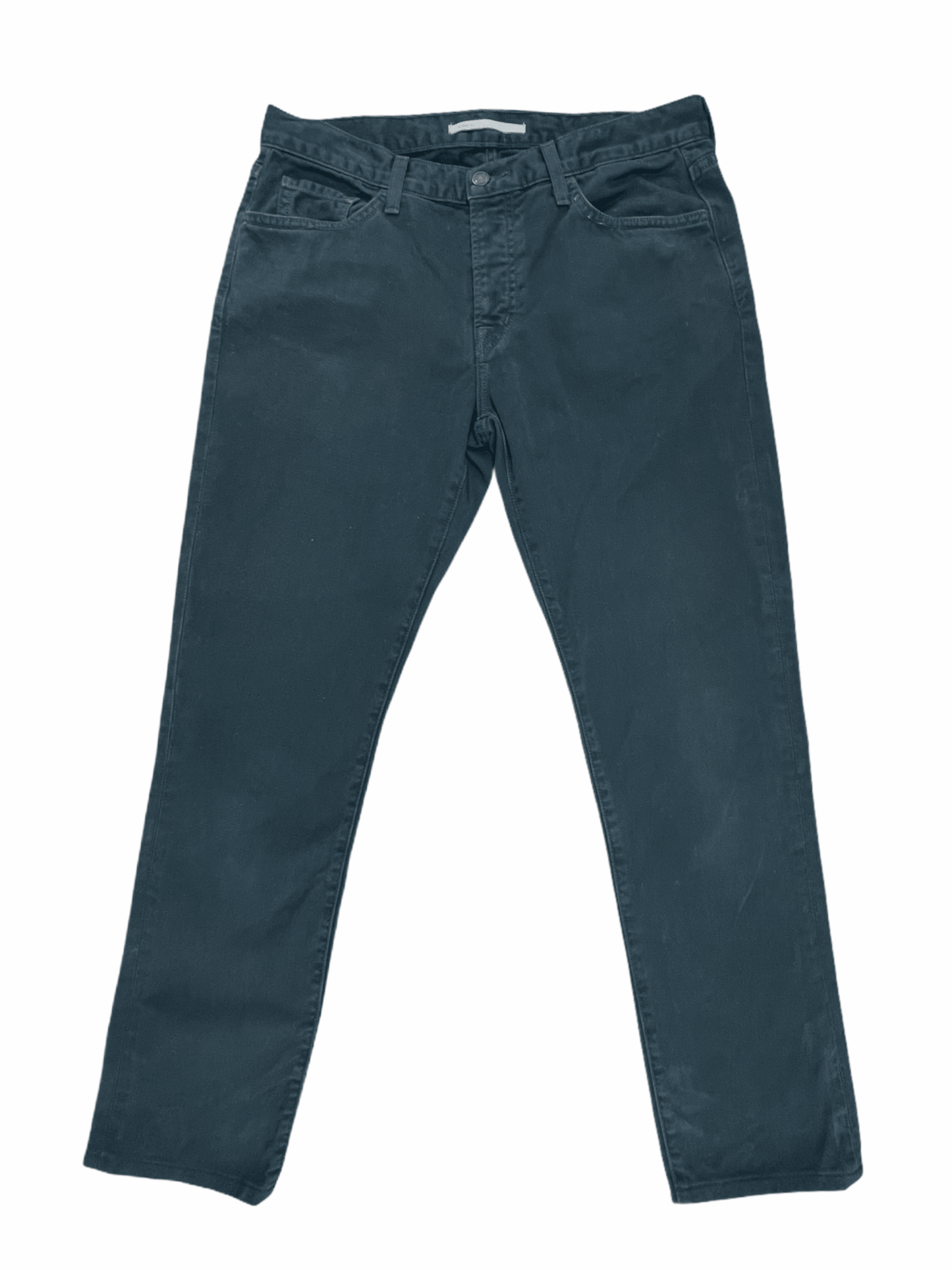 Vince Dark Green Denim Jeans 33x30 Medium—Genuine Design luxury consignment