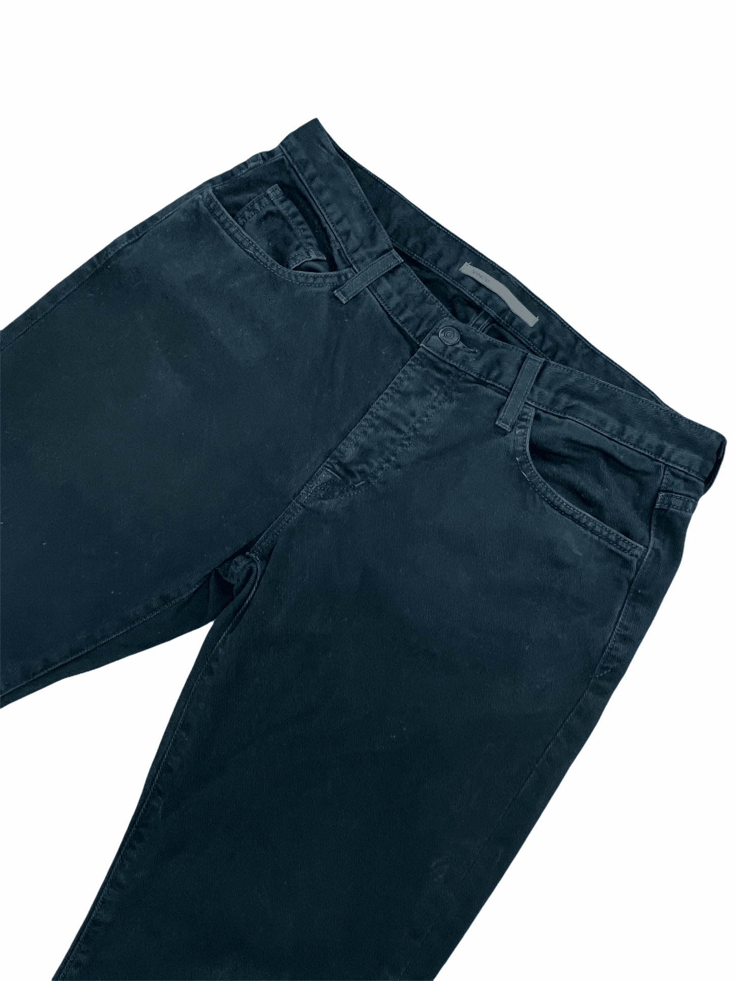 Vince Dark Green Denim Jeans 33x30 Medium—Genuine Design luxury consignment