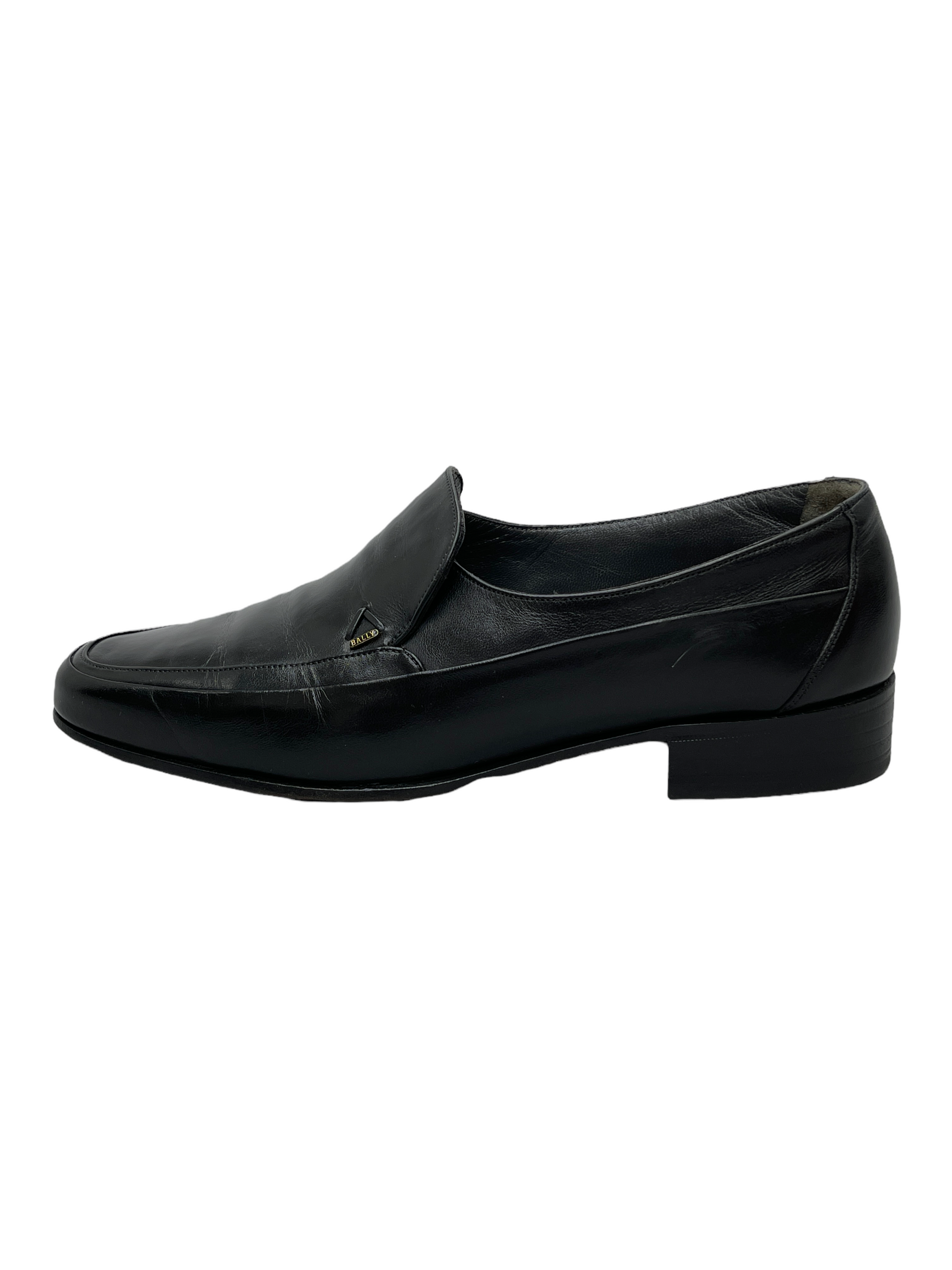 Bally loafers black sales