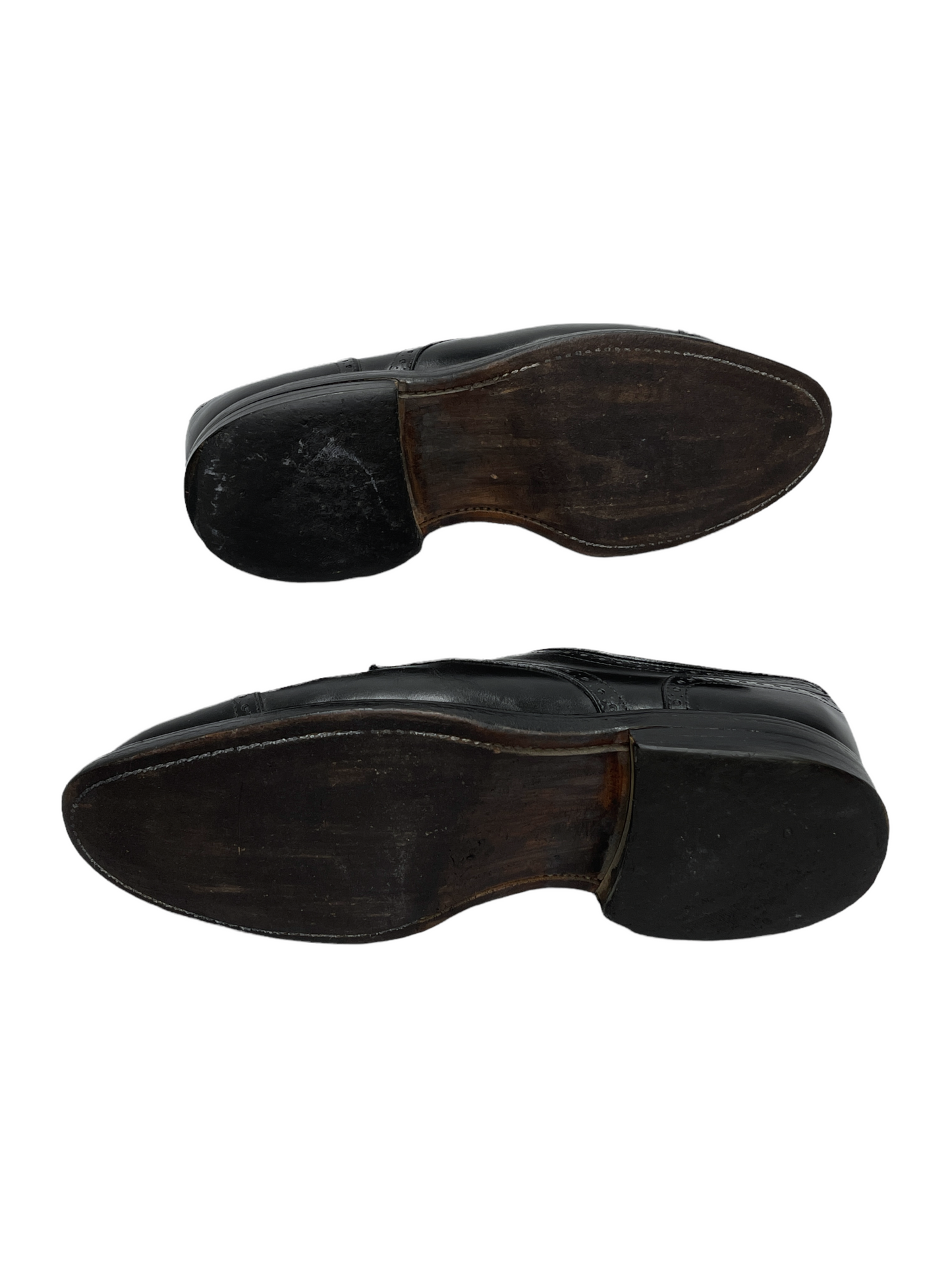 Allen Edmonds Lexington Black Leather Derby Dress Shoes 7.5 D US