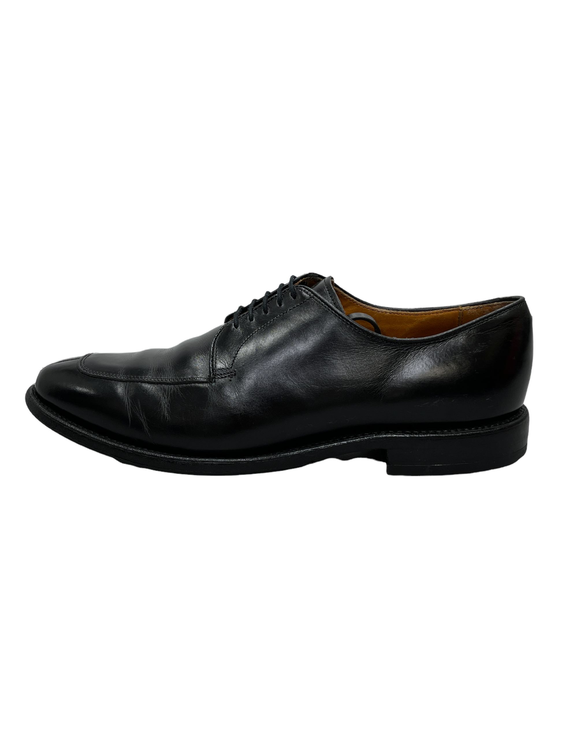 Allen Edmonds Delray Black Leather Derby Dress Shoes 8.5 D US Men — Genuine Design luxury consignment Calgary, Canada New and pre-owned clothing, shoes, accessories.