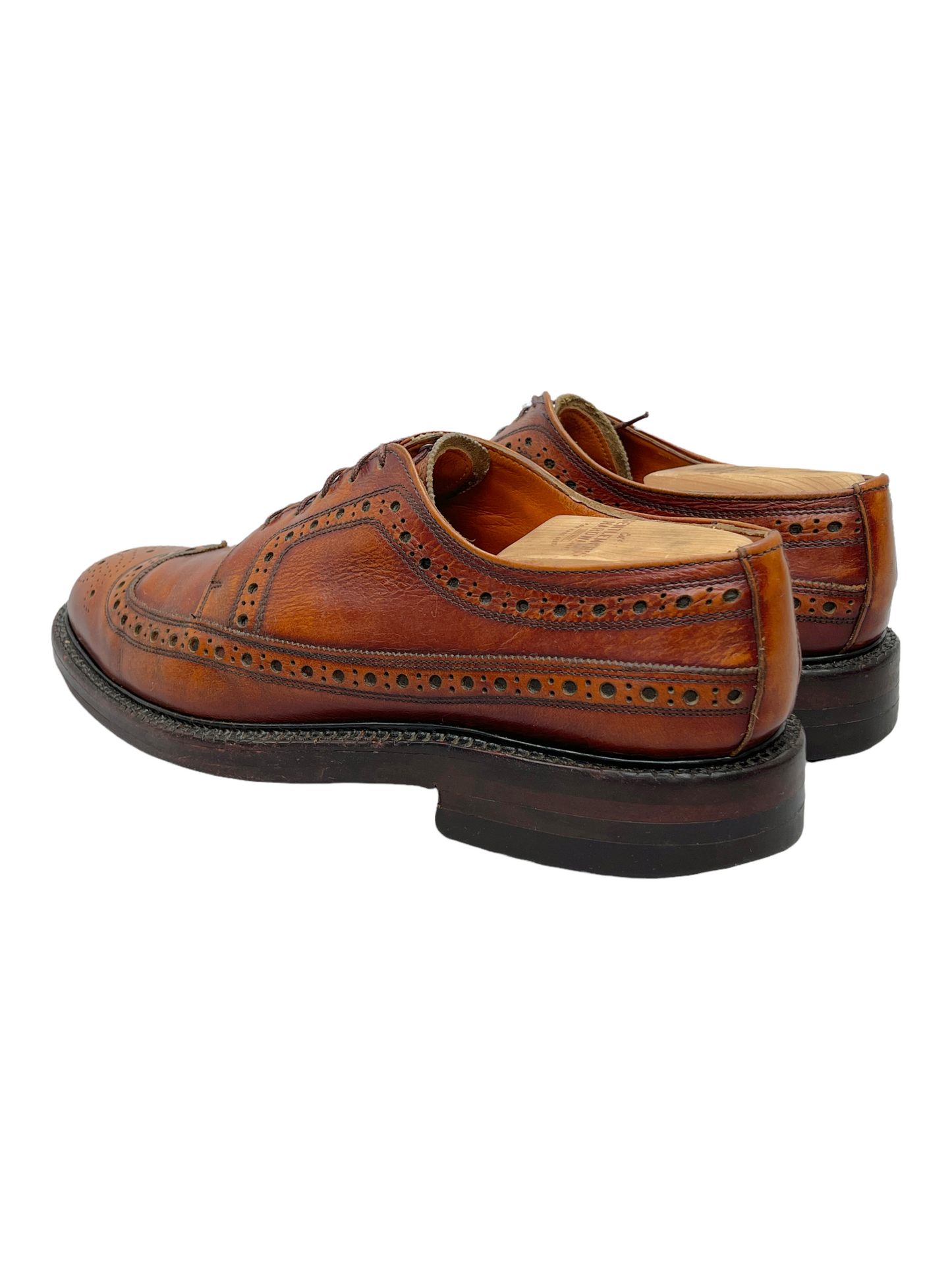 Florsheim Imperial Collection Brown Leather Oxford Dress Shoe 8 D US — Genuine Design luxury consignment Calgary, Canada New & pre-owned clothing, shoes, accessories.