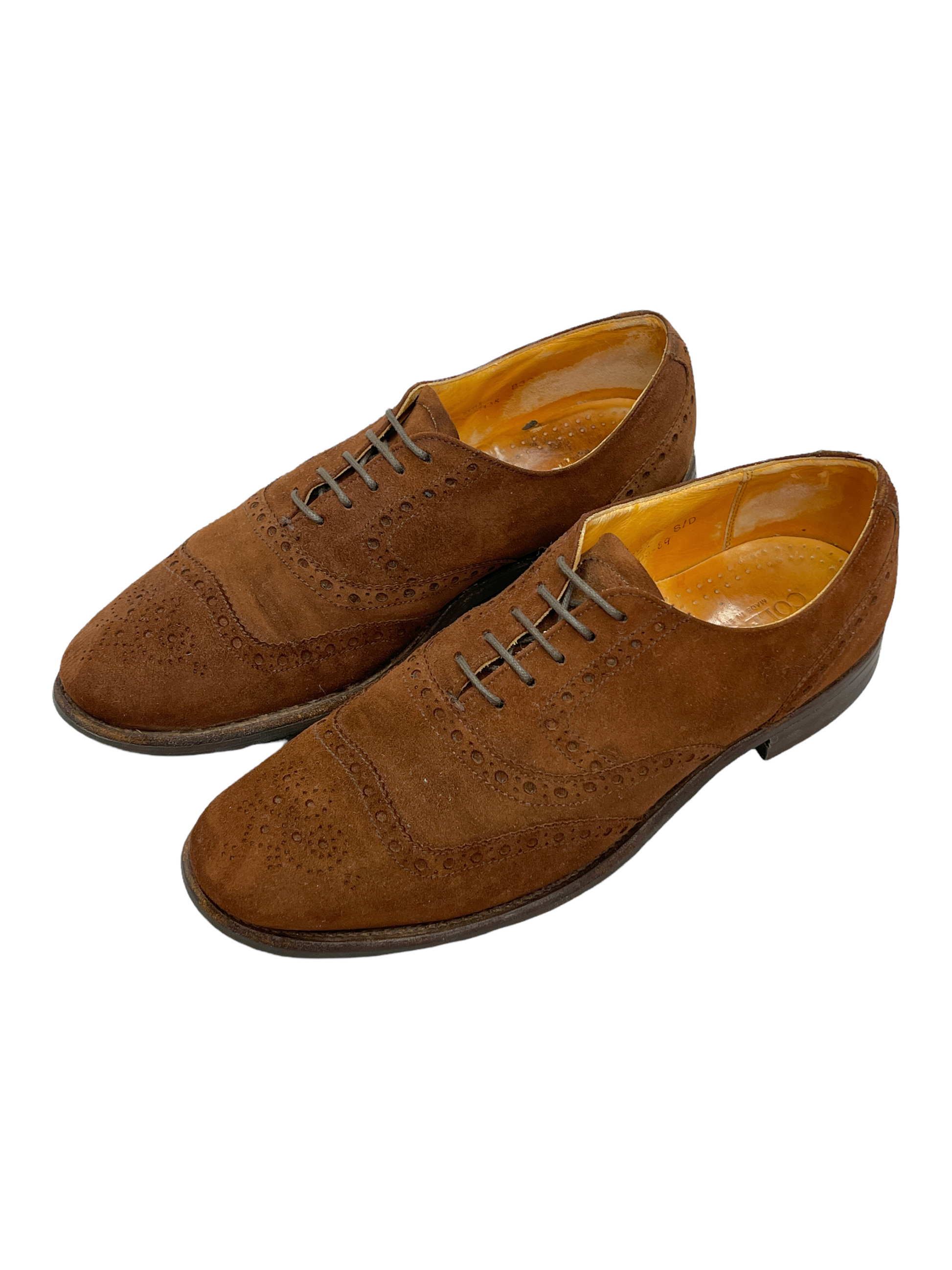 Cole Haan Brown Leather Oxford Dress Shoes 8 D US - Genuine Design Luxury Consignment for Men. Based in Calgary, Alberta, Canada.