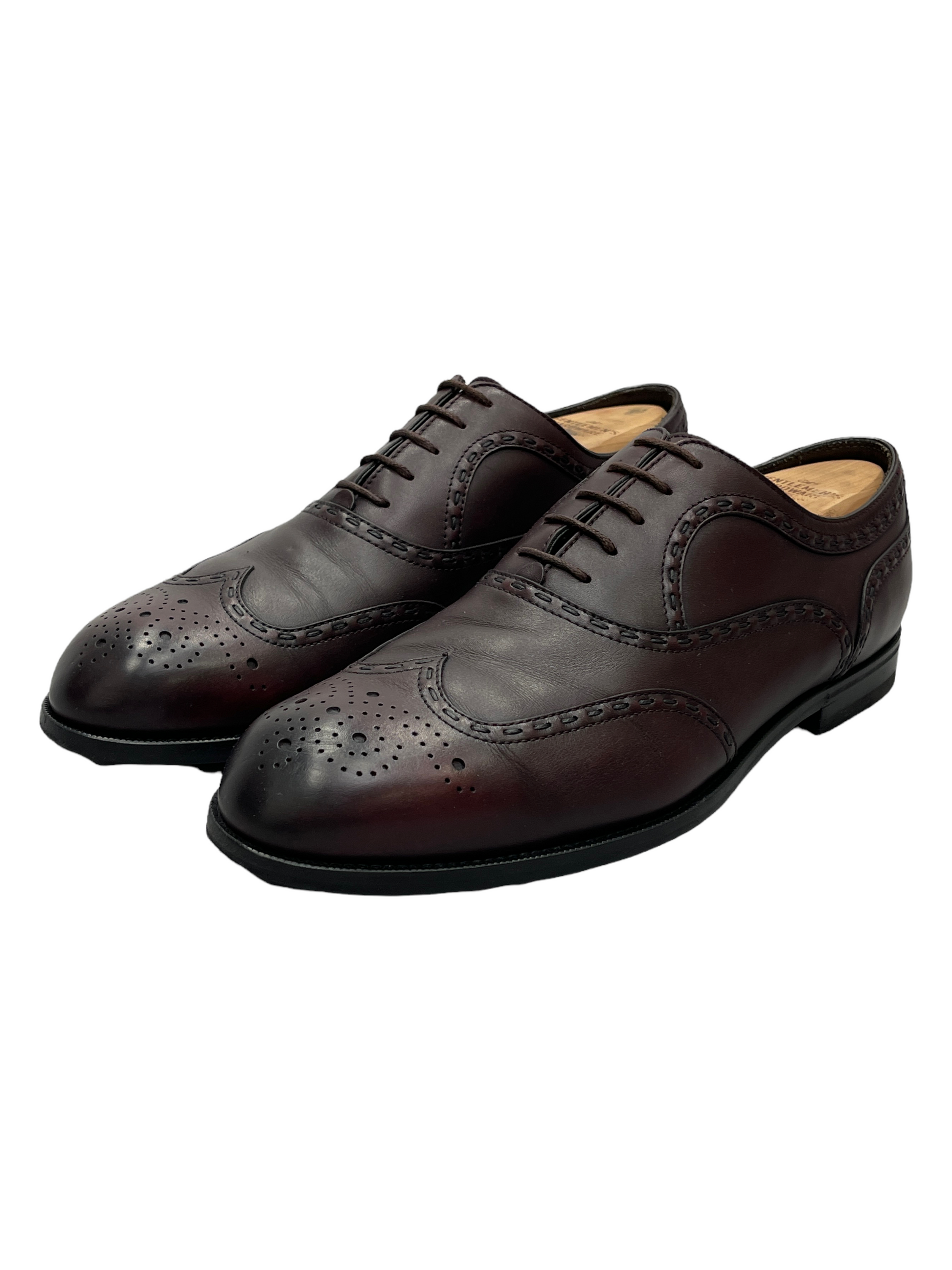 Bottega Veneta Burgundy Oxford Brogue Dress Shoes 8 US - Genuine Design Luxury Consignment for Men. New & Pre-Owned Clothing, Shoes, & Accessories. Calgary, Canada