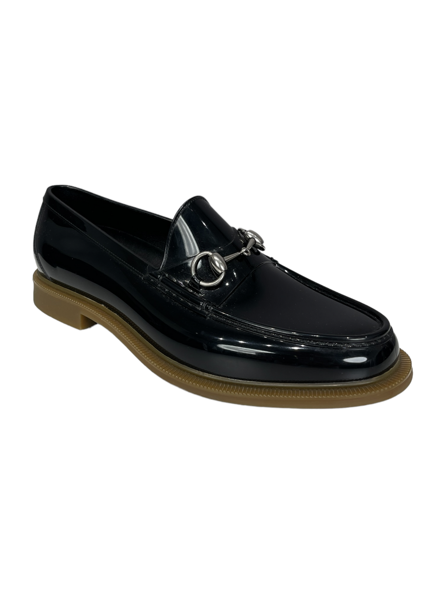 Gucci Rubber Horsebit Moccasin Loafer - Genuine Design Luxury Consignment for Men. New & Pre-Owned Clothing, Shoes, & Accessories. Calgary, Canada
