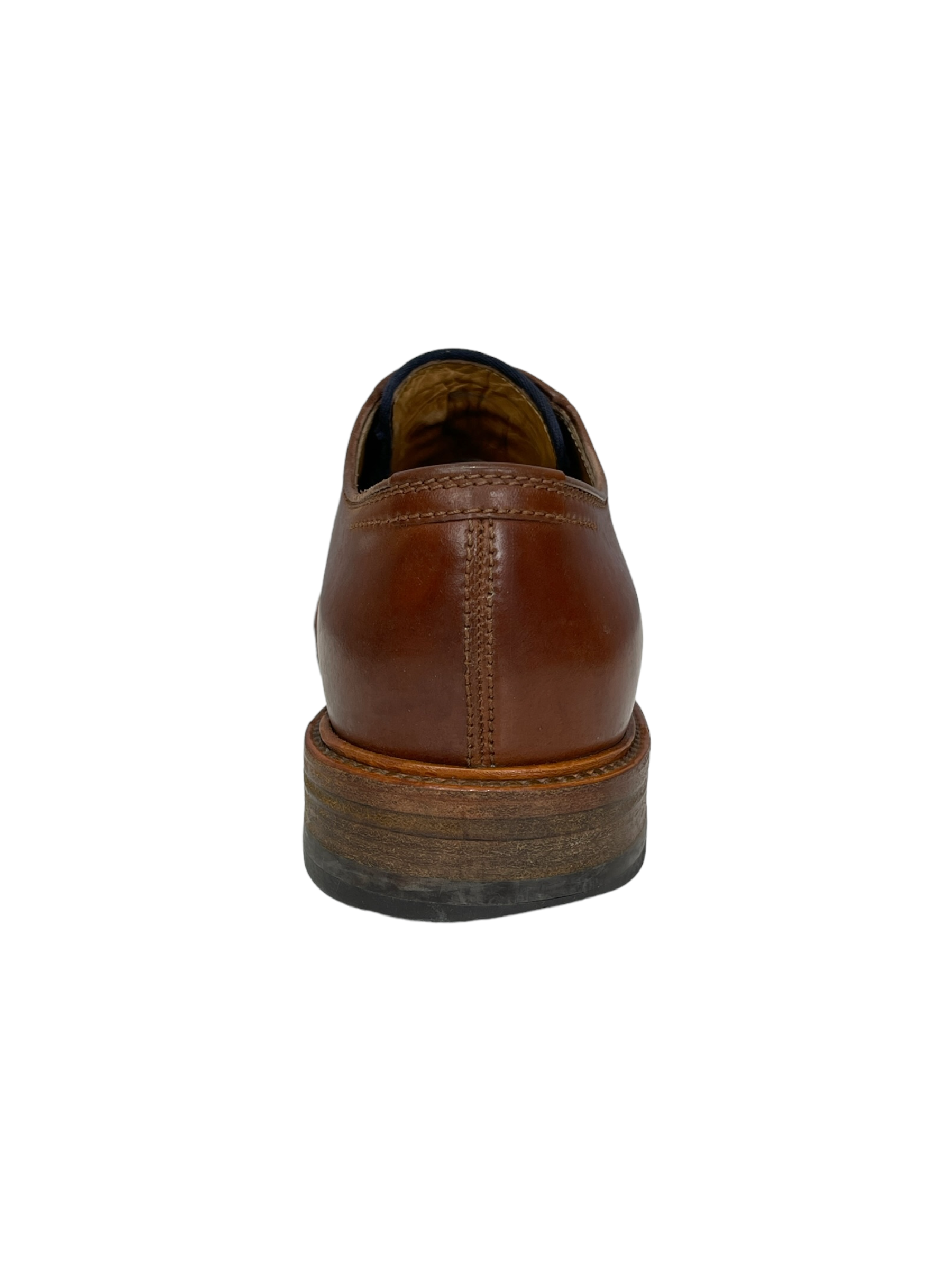 Brunello Cucinelli Brown Leather Derby Dress Shoe 8- Genuine Design Luxury Consignment Calgary, Alberta, Canada New and Pre-Owned Clothing, Shoes, Accessories.