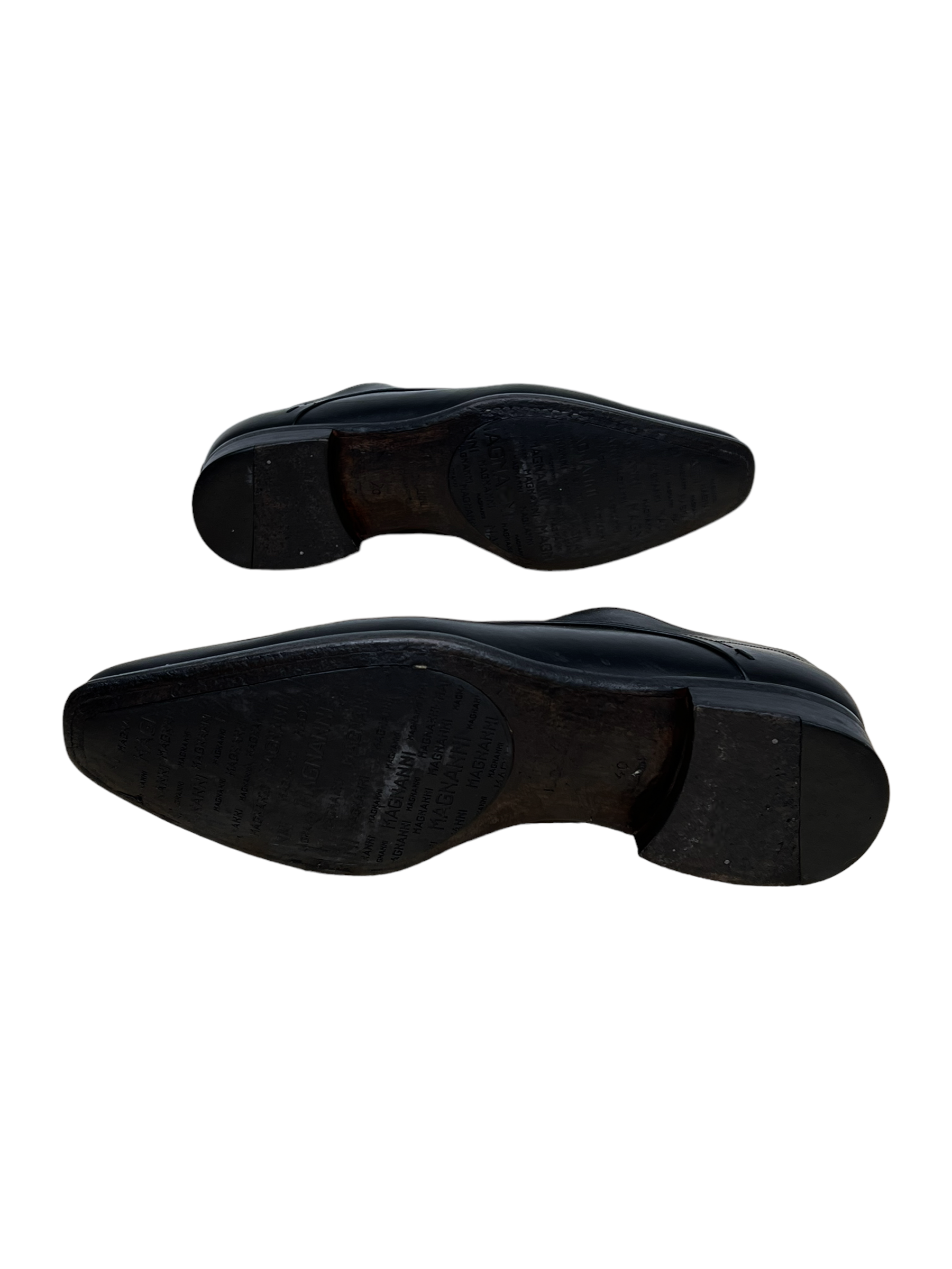 Magnanni black 2025 dress shoes