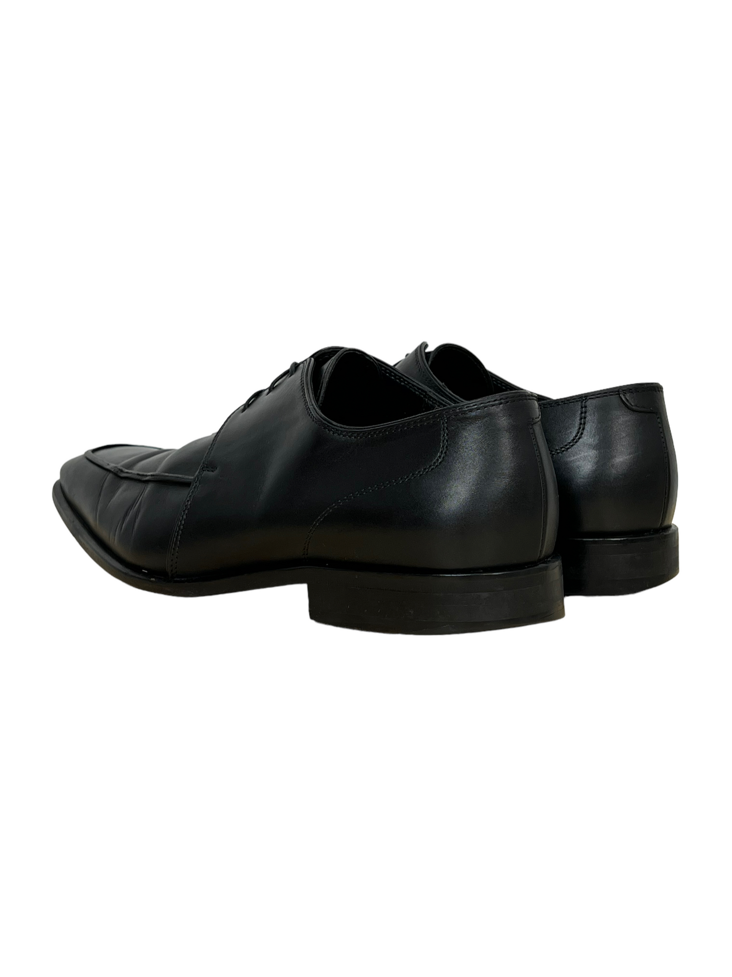 Hugo Boss Black Leather Derby Dress Shoe - Genuine Design Luxury Consignment for Men. New & Pre-Owned Clothing, Shoes, & Accessories. Calgary, Canada