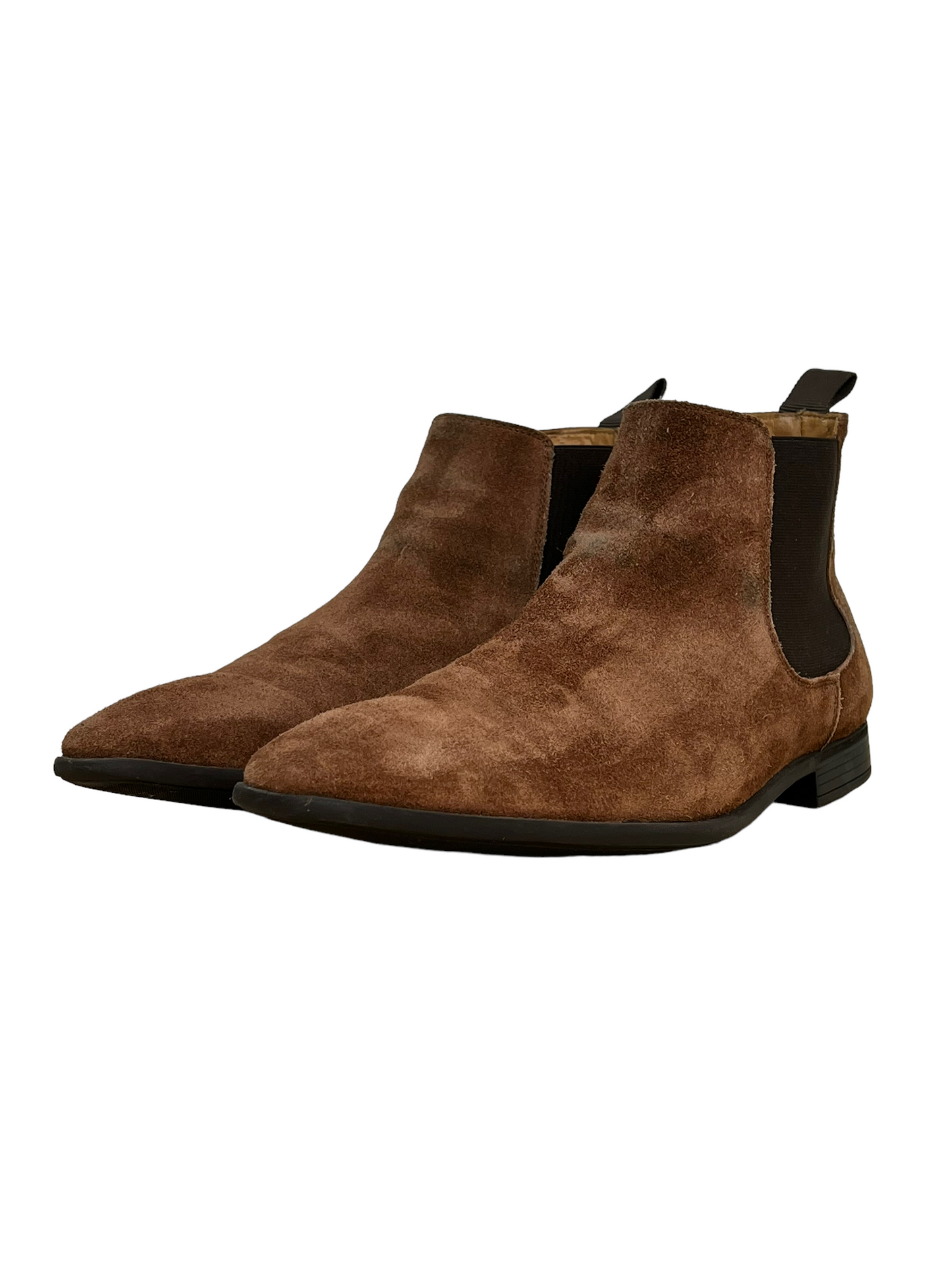 Paul Smith Chestnut Suede Falconer Ankle Chelsea Boot - Genuine Design Luxury Consignment for Men. New & Pre-Owned Clothing, Shoes, & Accessories. Calgary, Canada