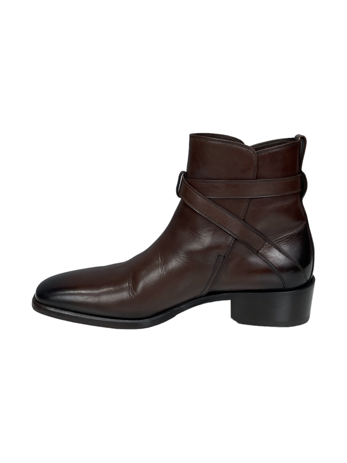 Tom Ford Brown Leather Jodhpur Boot 8 - Genuine Design Luxury Consignment Calgary, Alberta, Canada New and Pre-Owned Clothing, Shoes, Accessories.