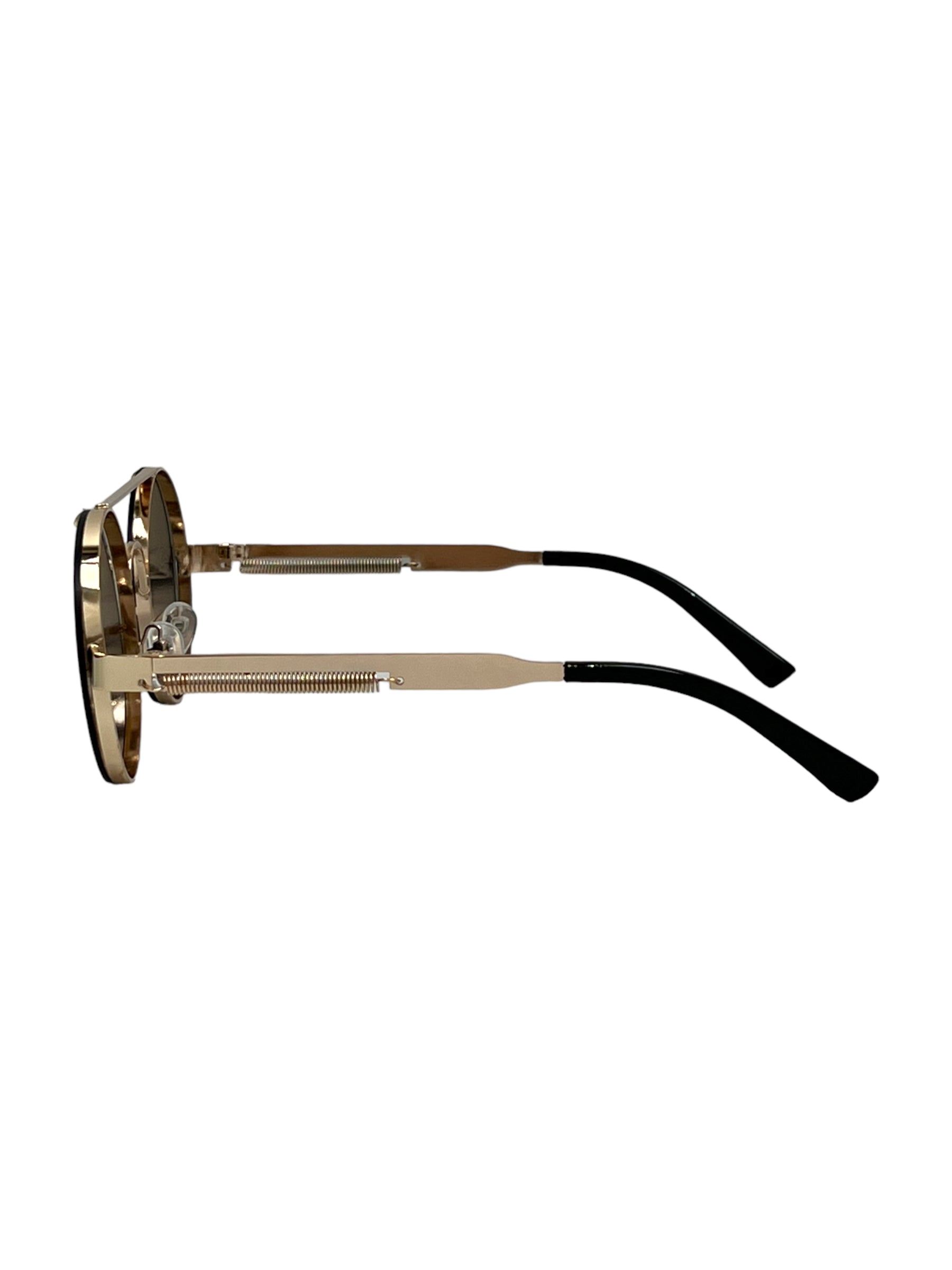 Circle Metal Frame Aviator Style Sunglasses - Genuine Design Luxury Consignment for Men. New & Pre-Owned Clothing, Shoes, & Accessories. Calgary, Canada