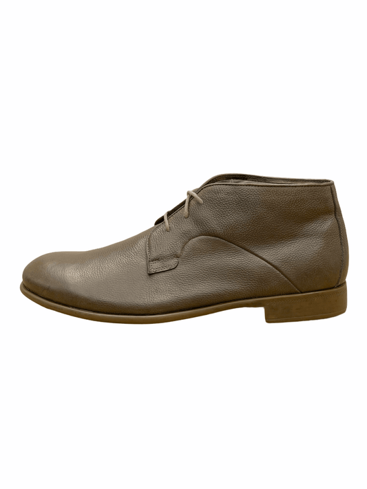 John Varvatos Brown Pebble Leather Chukka Boots 11D US—Genuine Design luxury consignment