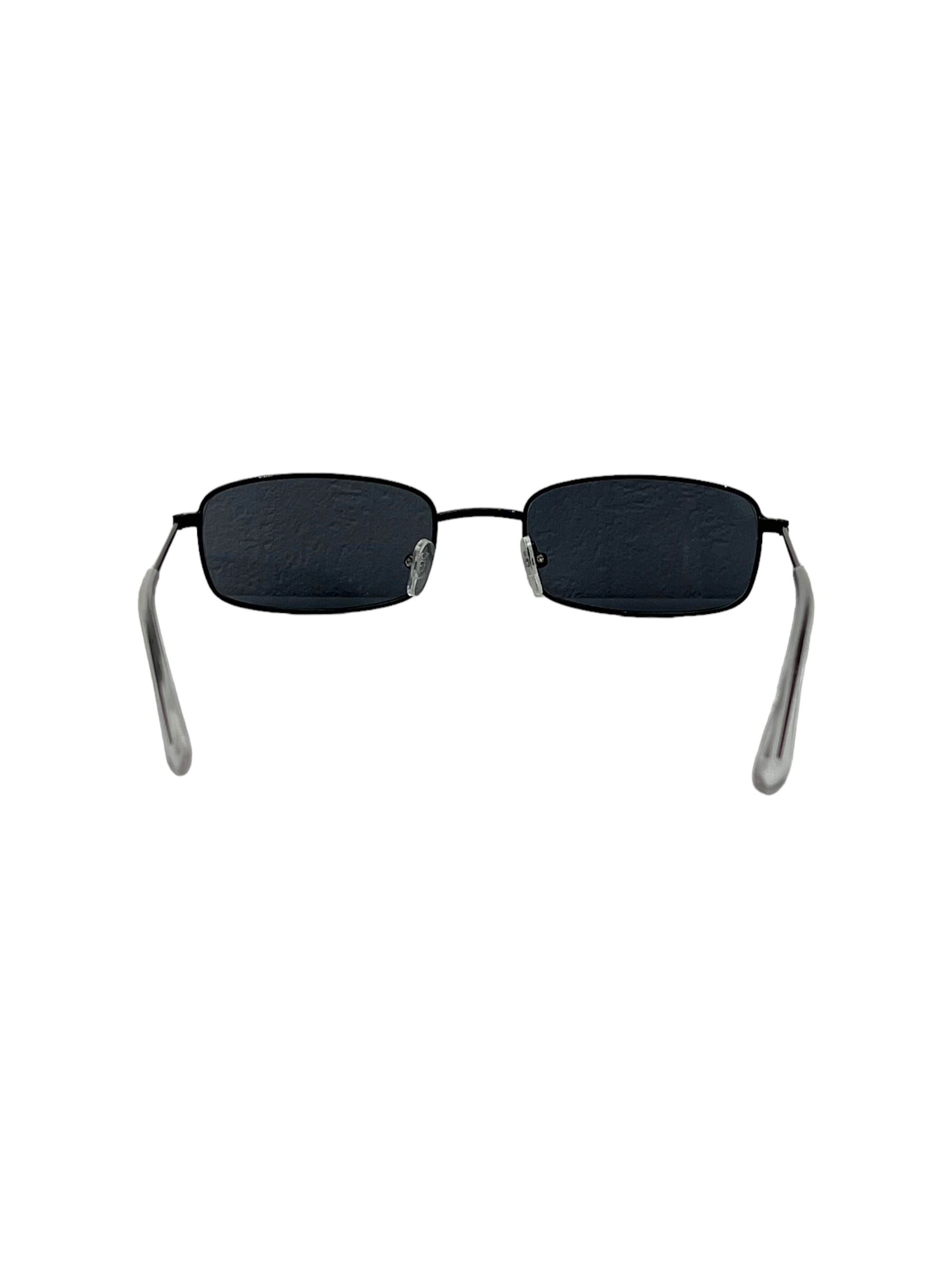 Rectangle Metal Frame Everyday Sunglasses