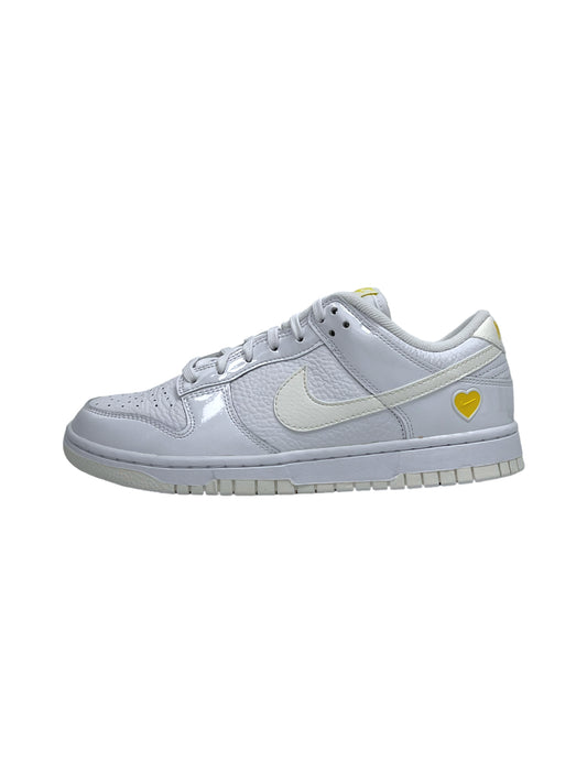 Nike Dunk Low Valentine’s Day Yellow Heart Sneakers - Genuine Design Luxury Consignment for Men. New & Pre-Owned Clothing, Shoes, & Accessories. Calgary, Canada