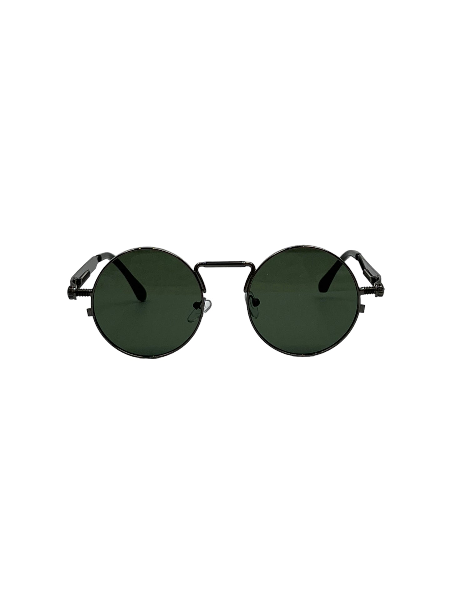 Large Circle Frame Metal Sunglasses - Genuine Design Luxury Consignment for Men. New & Pre-Owned Clothing, Shoes, & Accessories. Calgary, Canada