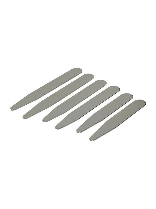 Stainless Steel Collar Stays 3 Size Pack