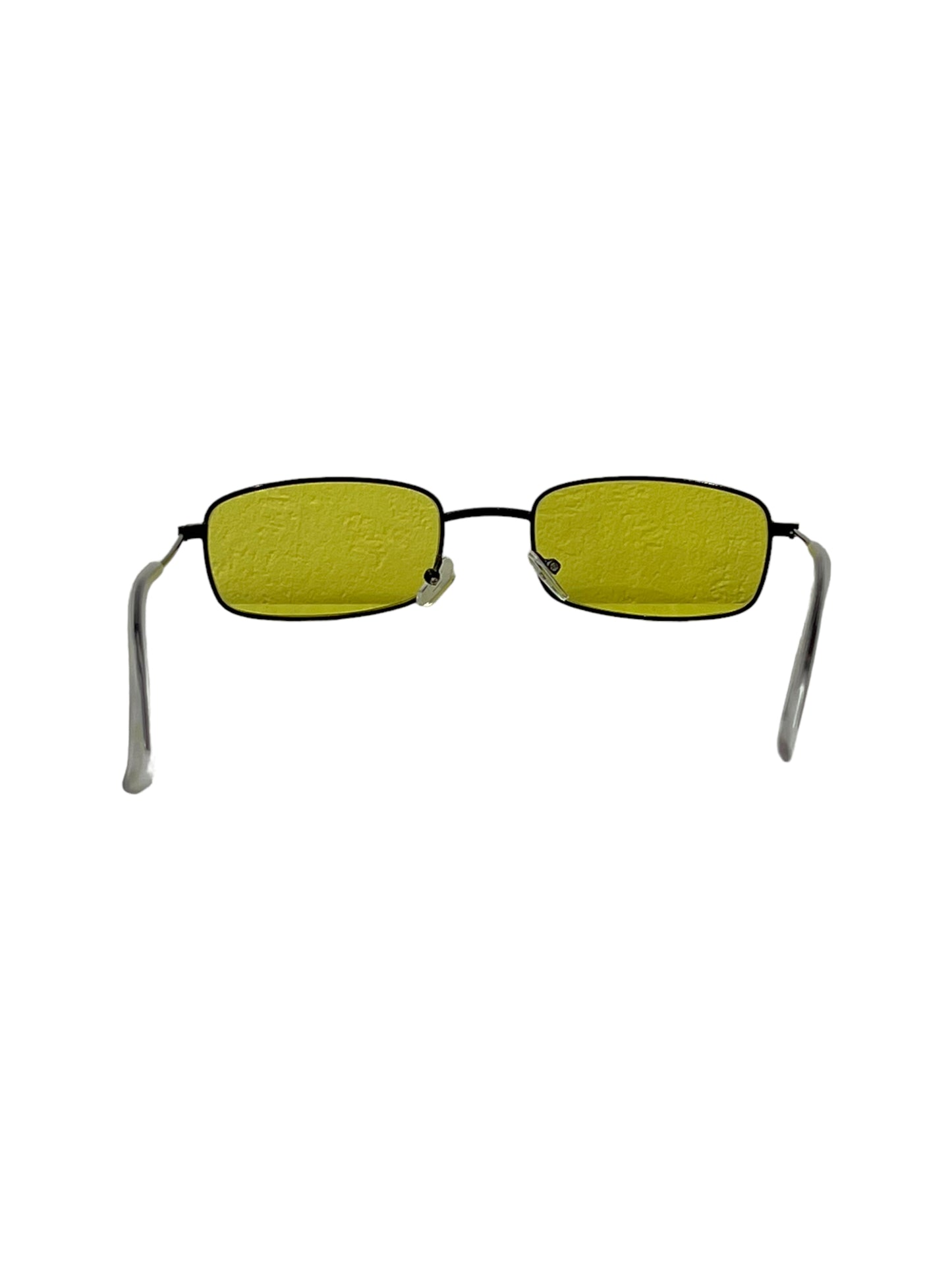 Rectangle Metal Frame Everyday Sunglasses- Genuine Design Luxury Consignment for Men. New & Pre-Owned Clothing, Shoes, & Accessories. Calgary, Canada