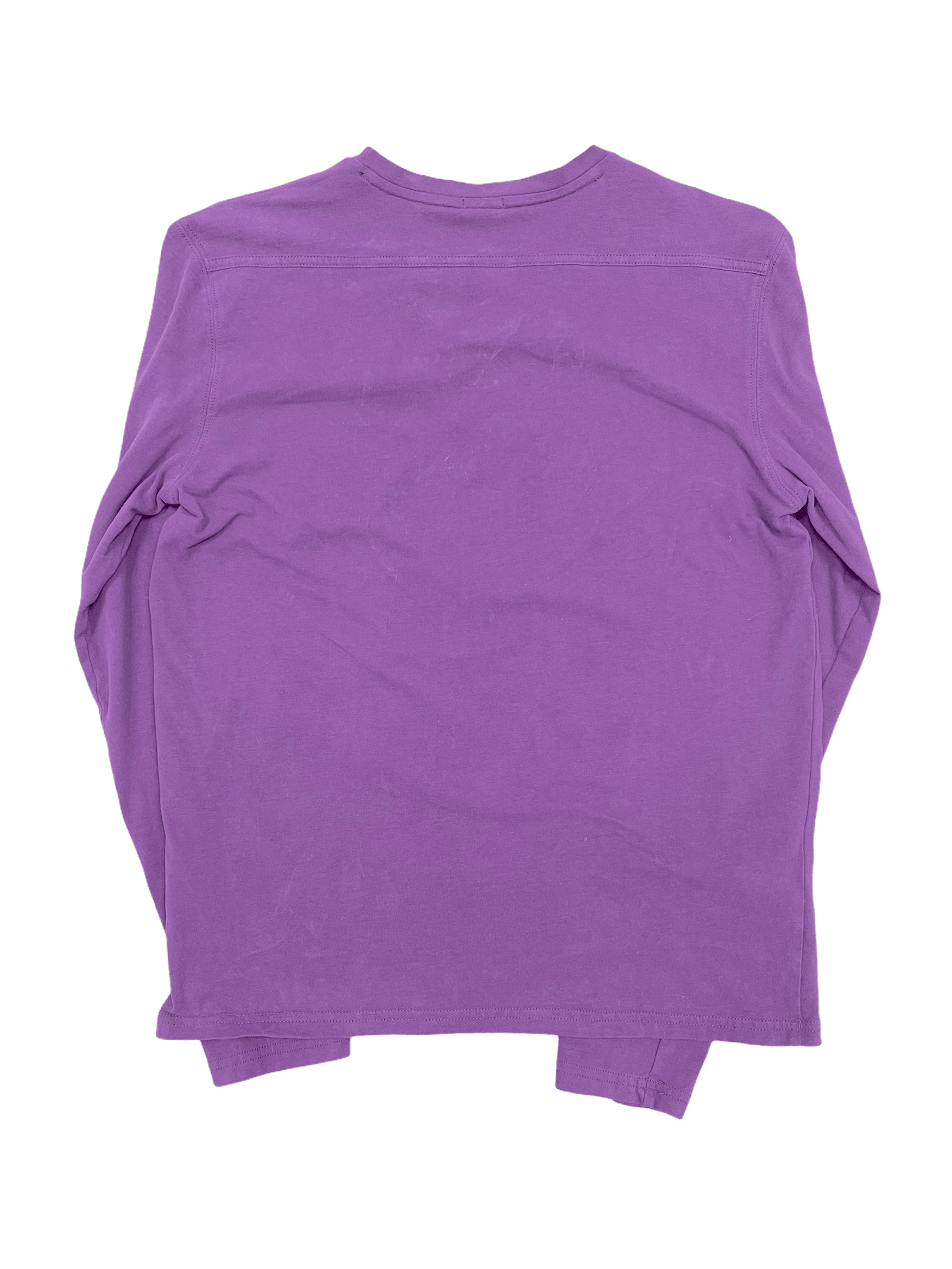 Hugo Boss Purple Long Sleeve V Neck T Shirt Medium M Genuine