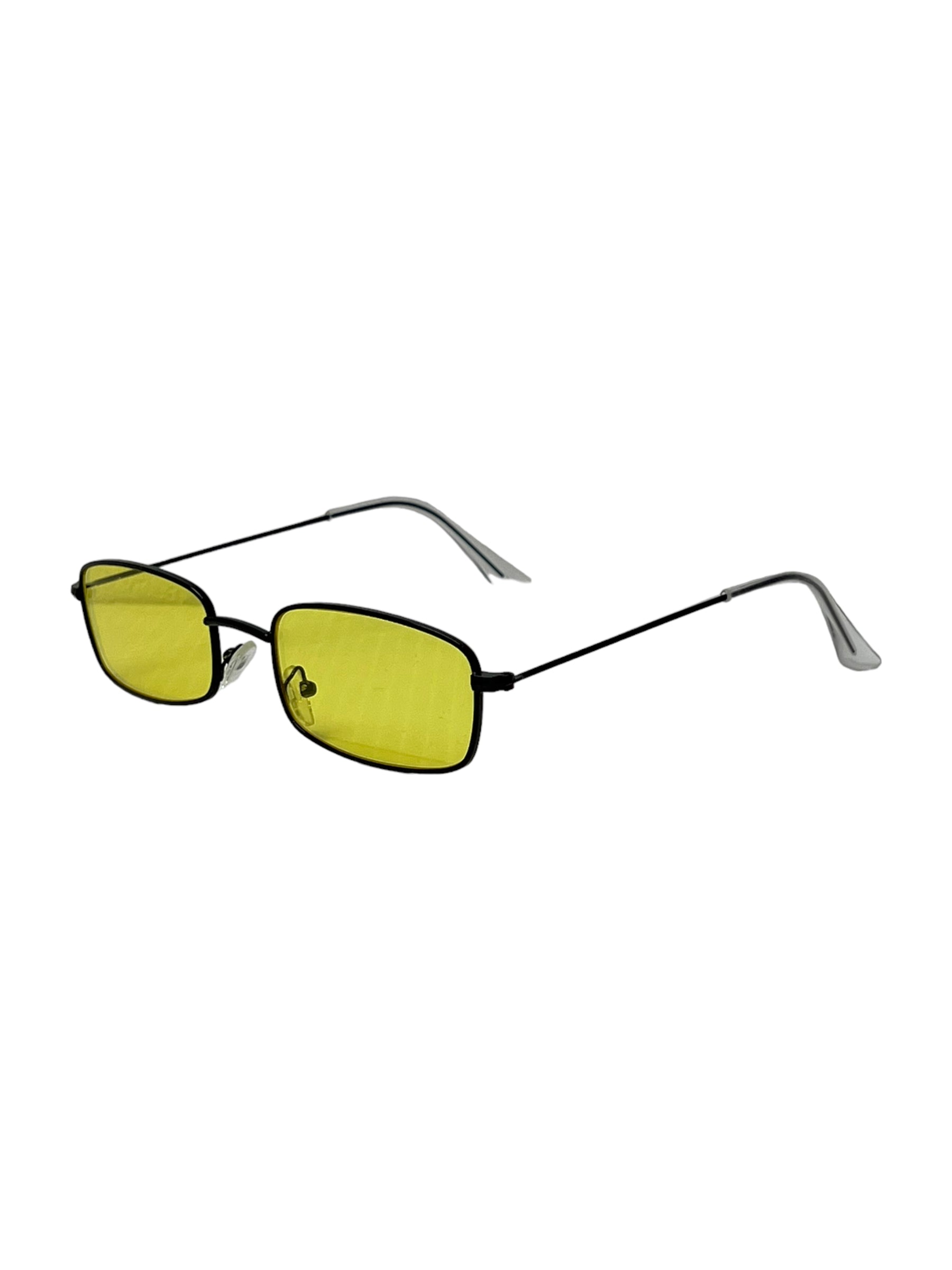 Rectangle Metal Frame Everyday Sunglasses- Genuine Design Luxury Consignment for Men. New & Pre-Owned Clothing, Shoes, & Accessories. Calgary, Canada