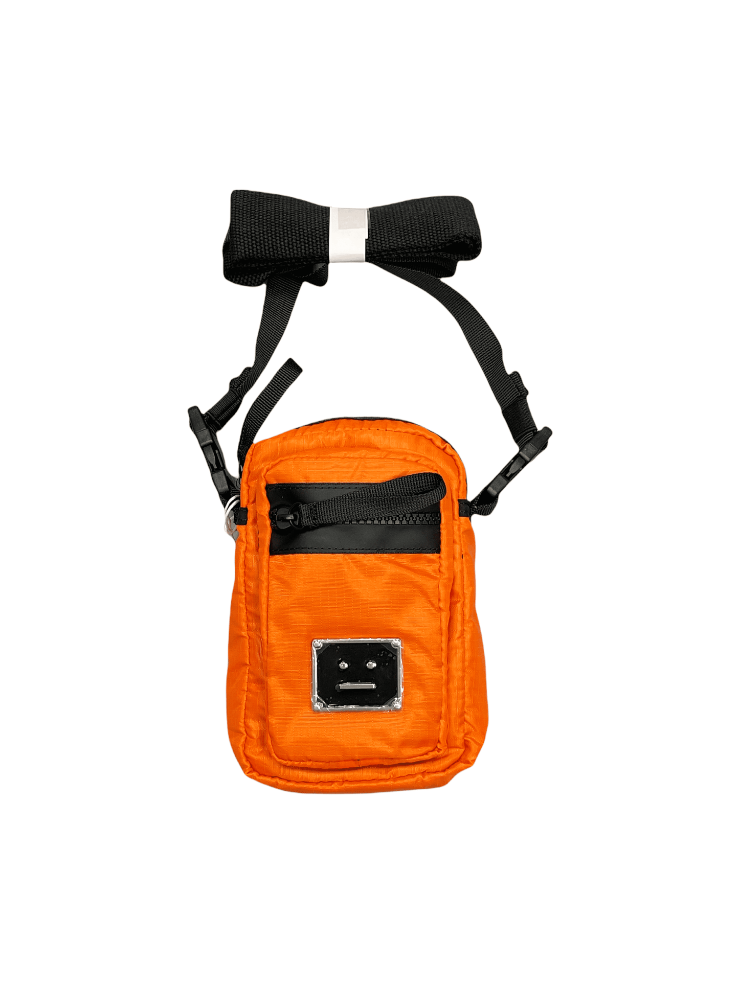 Acne Studios Orange Nylon Cross Body Sling Bag - Genuine Design Luxury Consignment for Men. New & Pre-Owned Clothing, Shoes, & Accessories. Calgary, Canada