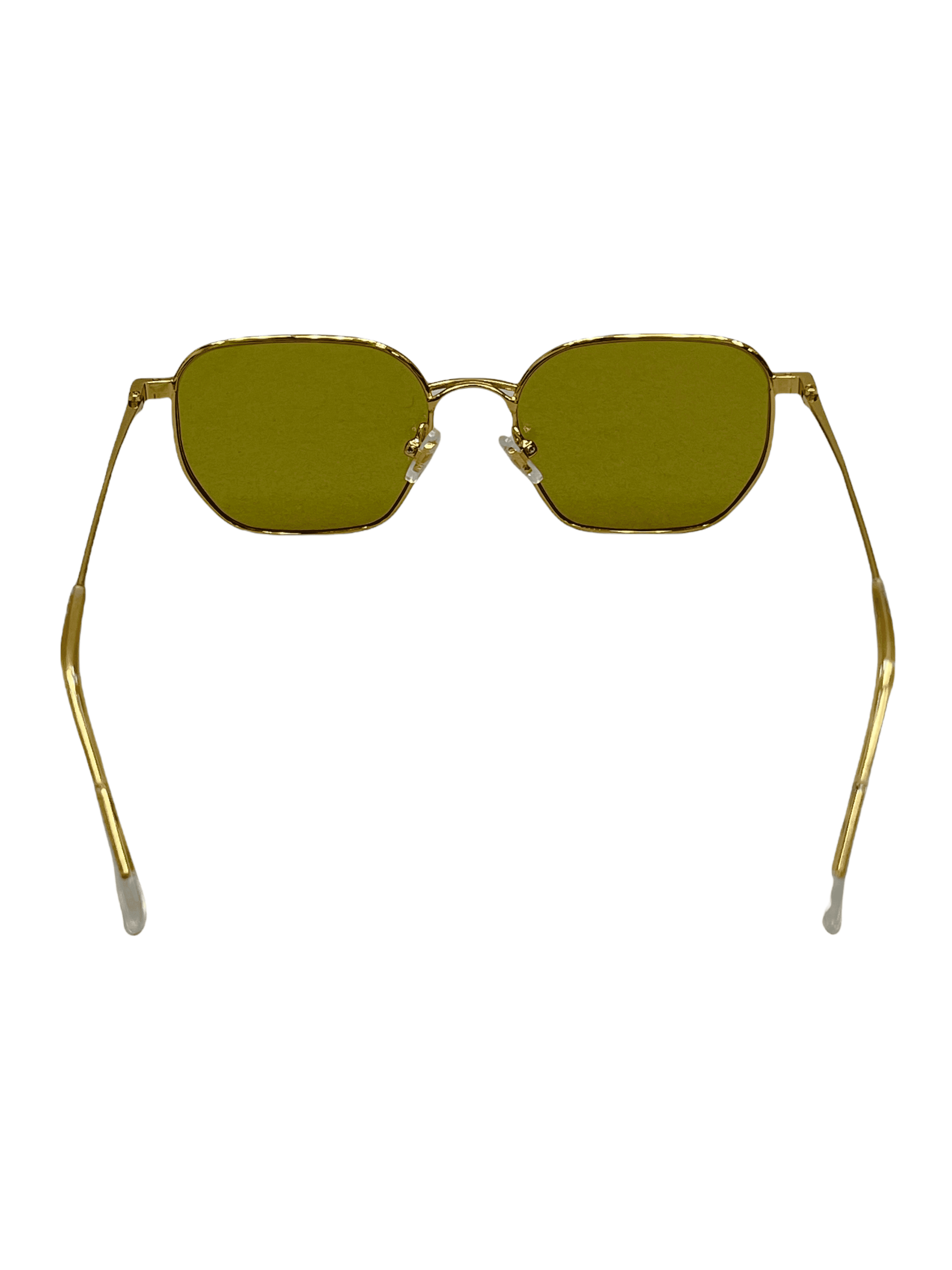 Gentle Monster Gold Metal Frame Orange Lens Sunglasses Genuine Design Luxury Consignment