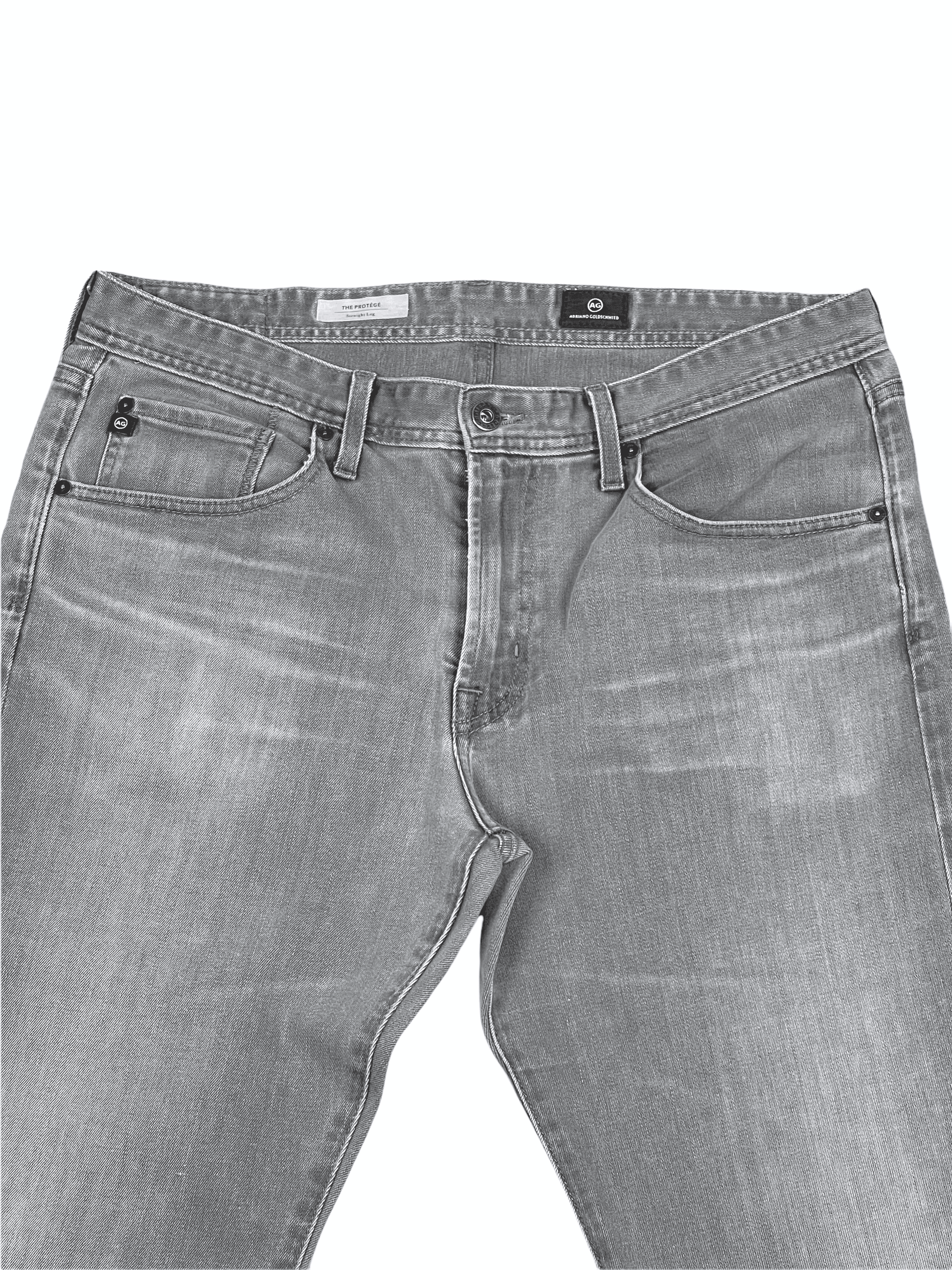 AG Grey Wash Denim 34 x 34 - Genuine Design Luxury Consignment for Men. New & Pre-Owned Clothing, Shoes, & Accessories. Calgary, Canada