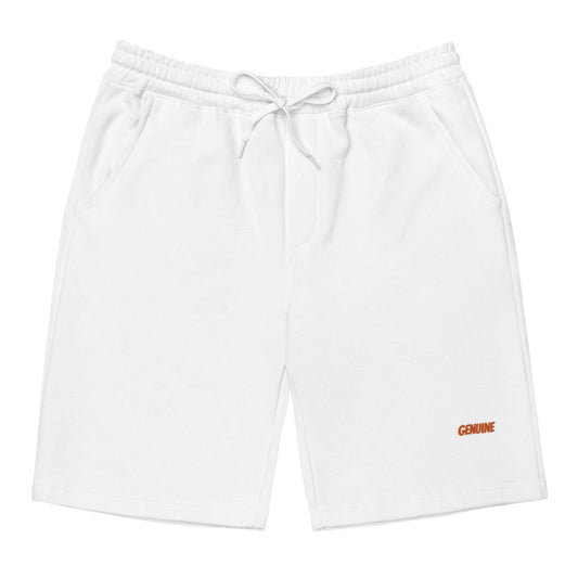 Genuine Design Fleece Shorts - Campari