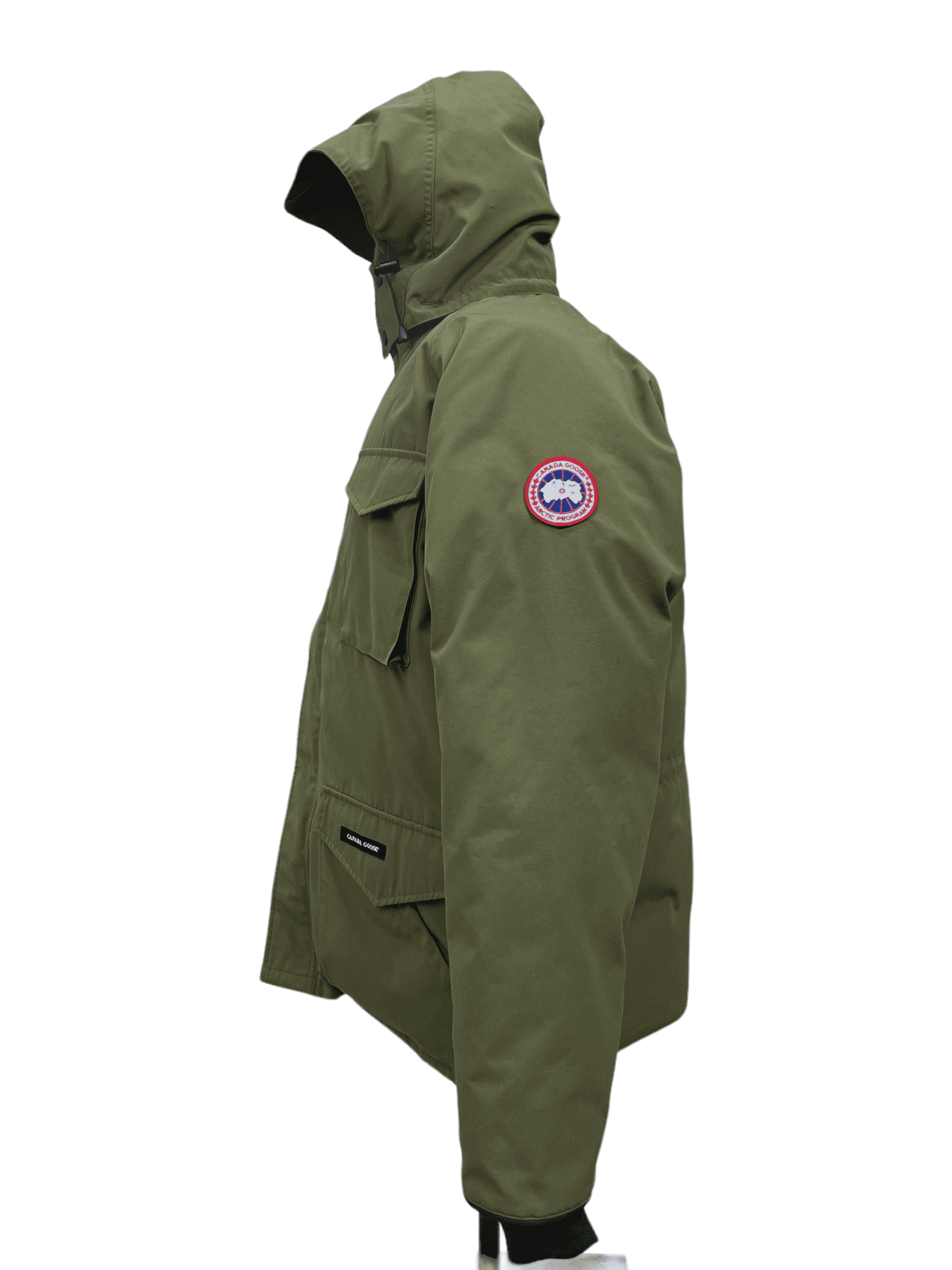 Canada Goose Olive Green Down-filled Jacket - Genuine Design Luxury Consignment for Men. New & Pre-Owned Clothing, Shoes, & Accessories. Calgary, Canada