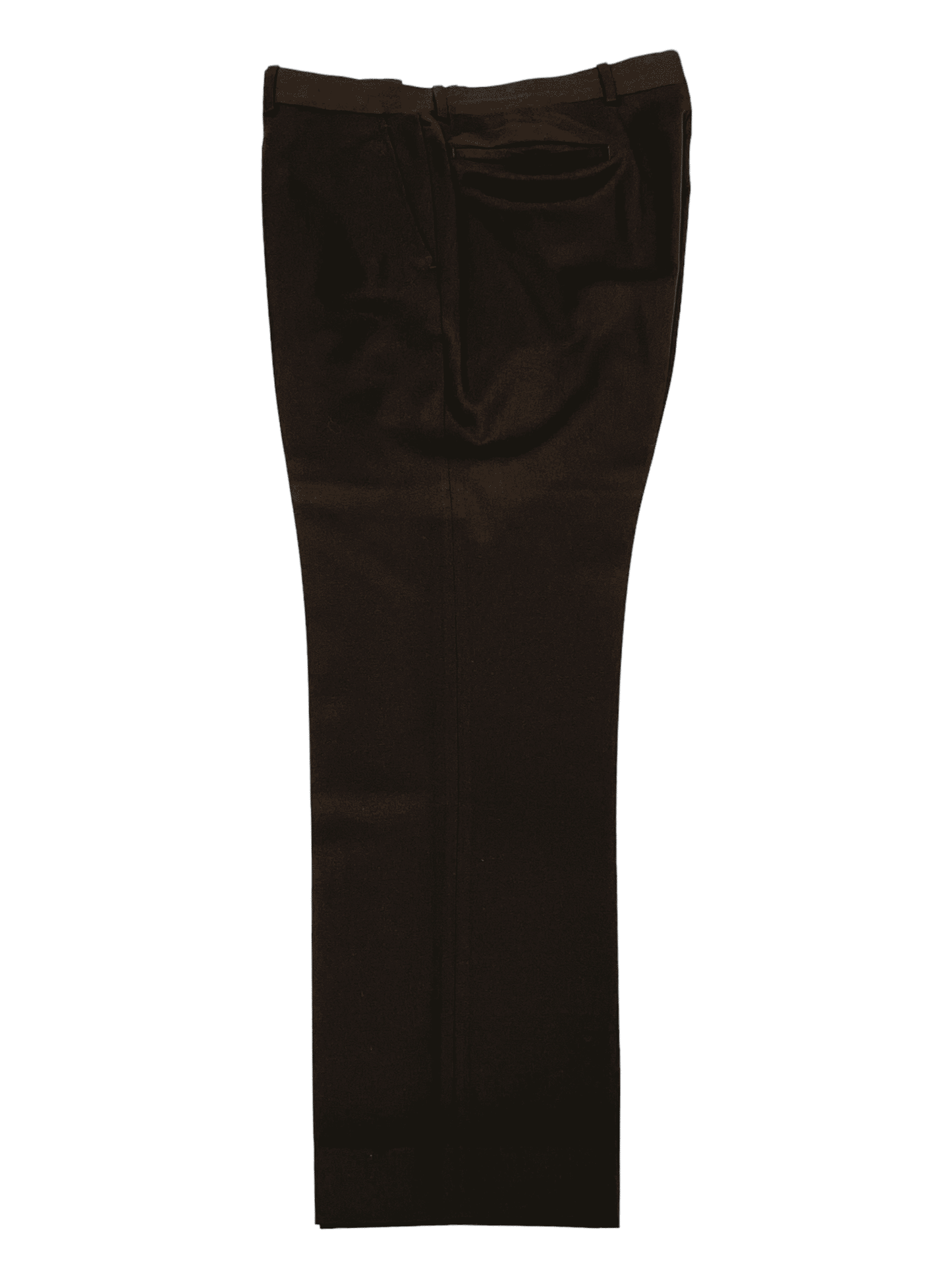 Burberry Mocha Brown Wool Dress Pant 34W 29L - Genuine Design Luxury Consignment Calgary, Alberta, Canada New and Pre-Owned Clothing, Shoes, Accessories.