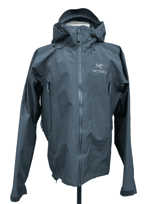 Arc'Teryx Grey Beta Jacket - Genuine Design Luxury Consignment for Men. New & Pre-Owned Clothing, Shoes, & Accessories. Calgary, Canada