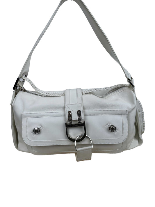 Dior White Flight Leather Bag — Genuine Design Luxury Consignment for Men. New & Pre-Owned Clothing, Shoes, & Accessories. Calgary, Canada