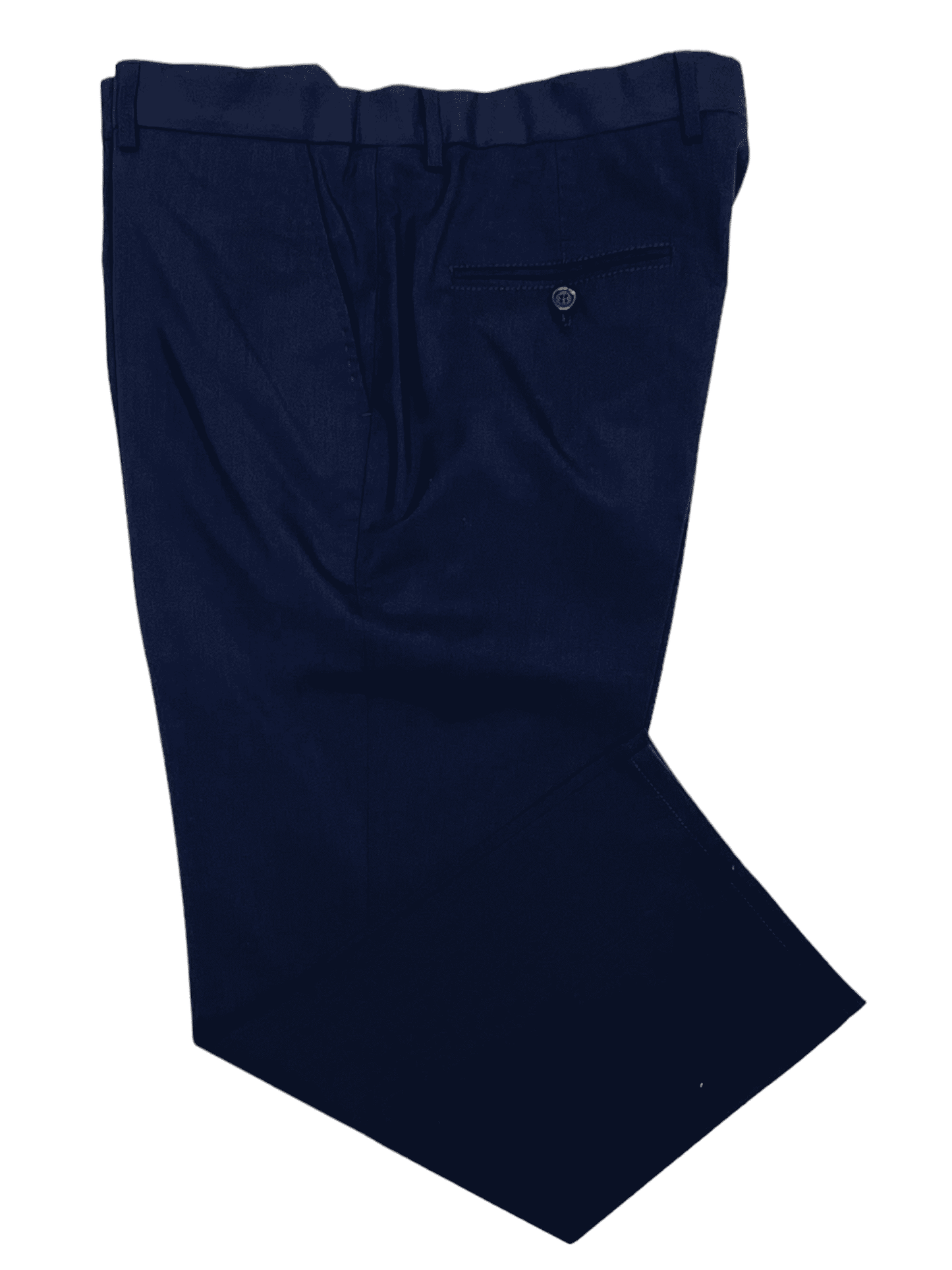 Brunello Cucinelli Navy Wool Dress Pant 34W 28L - Genuine Design Luxury Consignment Calgary, Alberta, Canada New and Pre-Owned Clothing, Shoes, Accessories.
