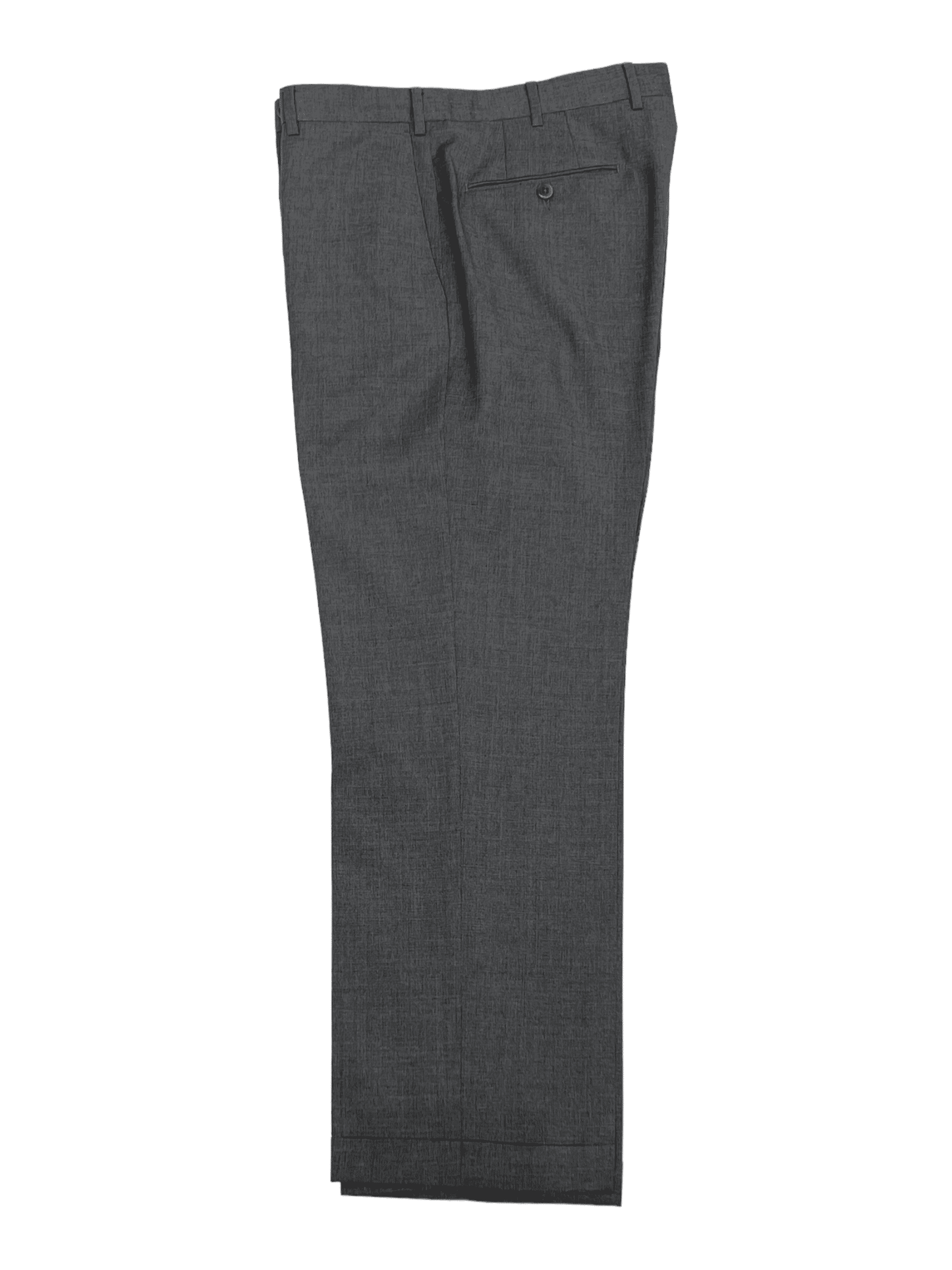 Ermenegildo Zegna Grey Wool Dress Pant 32W 29W— Genuine Design Luxury Consignment Calgary, Alberta, Canada New and Pre-Owned Clothing, Shoes, Accessories.