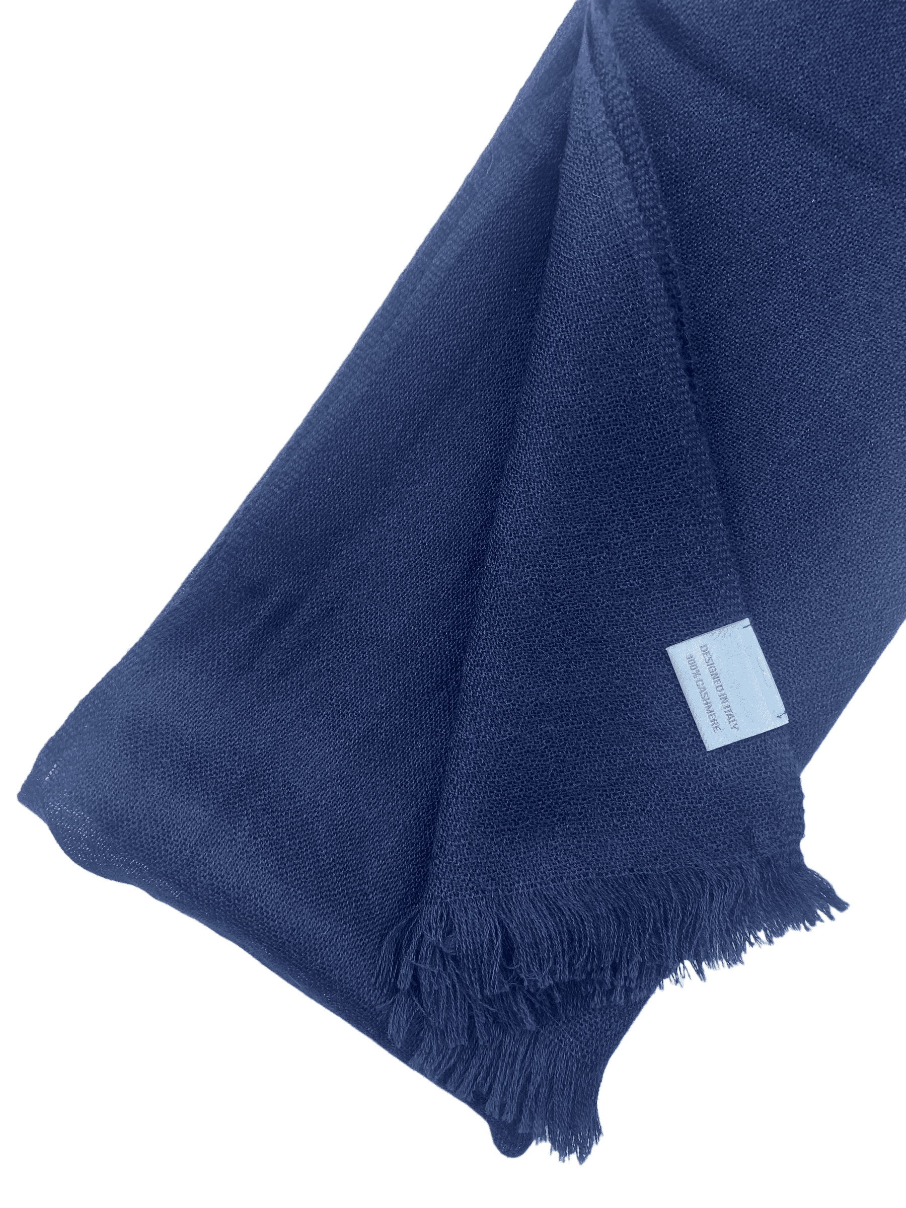 Rolex Navy Cashmere Scarf — Genuine Design Luxury Consignment Calgary, Alberta, Canada New and Pre-Owned Clothing, Shoes, Accessories.