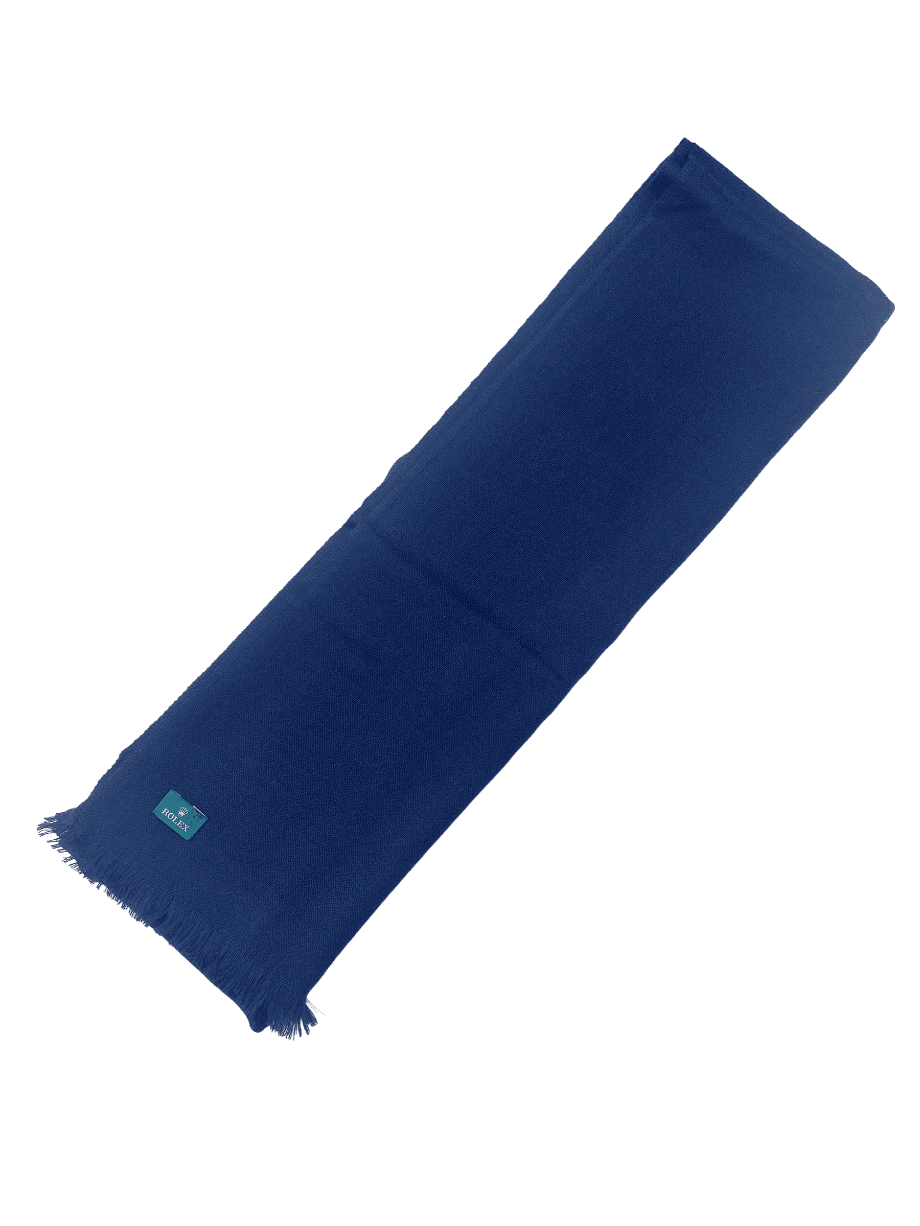 Rolex Navy Cashmere Scarf — Genuine Design Luxury Consignment Calgary, Alberta, Canada New and Pre-Owned Clothing, Shoes, Accessories.