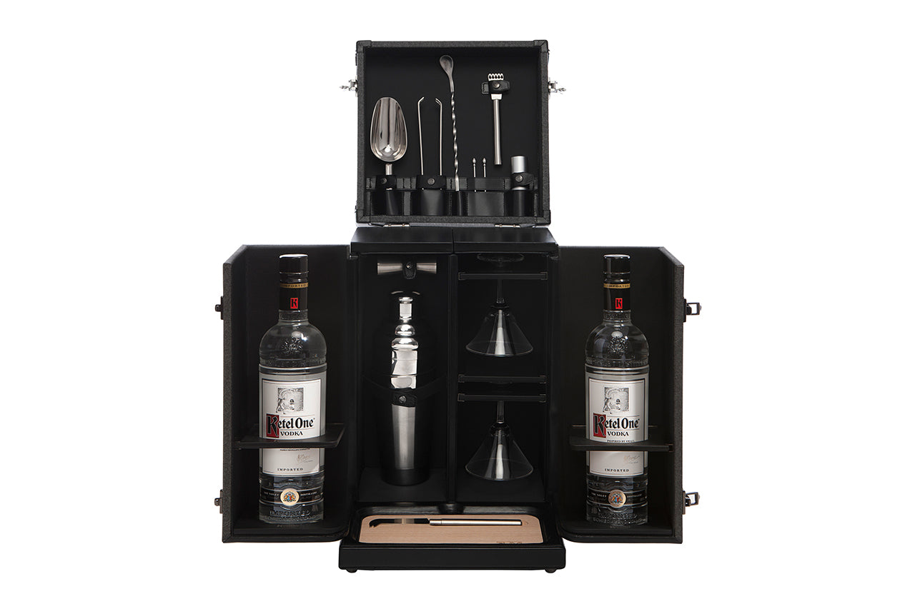 TUMI x Ketel One Limited Edition Mixology Set 2013 - Genuine Design Luxury Consignment for Men. New & Used Designer, Casual, Hype, Clothing Shoes, and Accessories. 1213 9 Avenue SE Calgary, Alberta, Canada.
